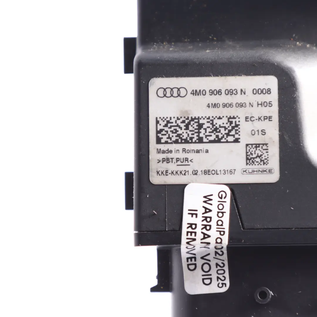 Audi A4 S4 B9 Benzyna Moduł Sterownik Pompy Paliwa Moduł ECU - SKU 4M0906093N - Numer Części 4M0906093N