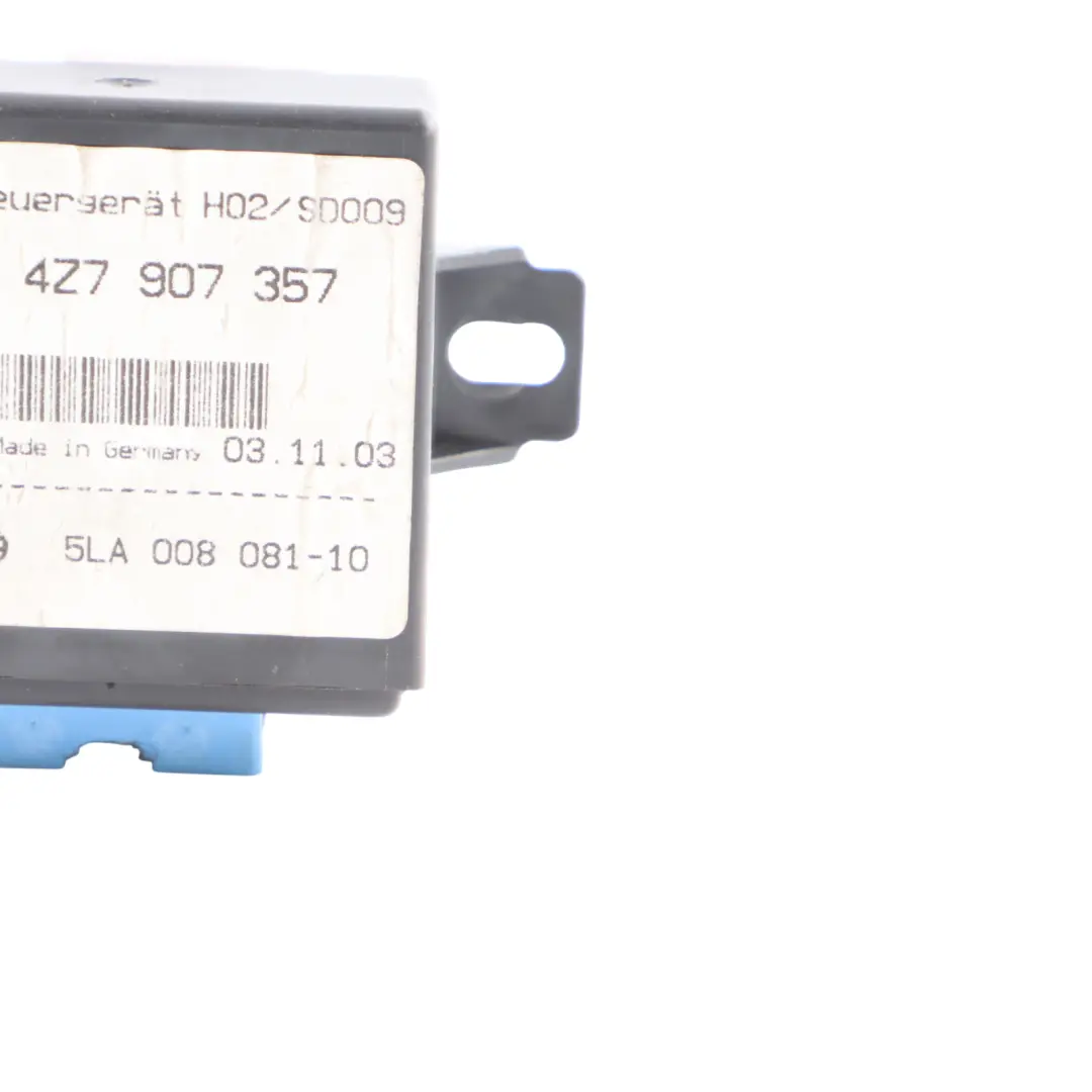 Audi A4 B6 Headlight Headlamp Range Control Unit Module - SKU 4Z7907357 - Part number 4Z7907357