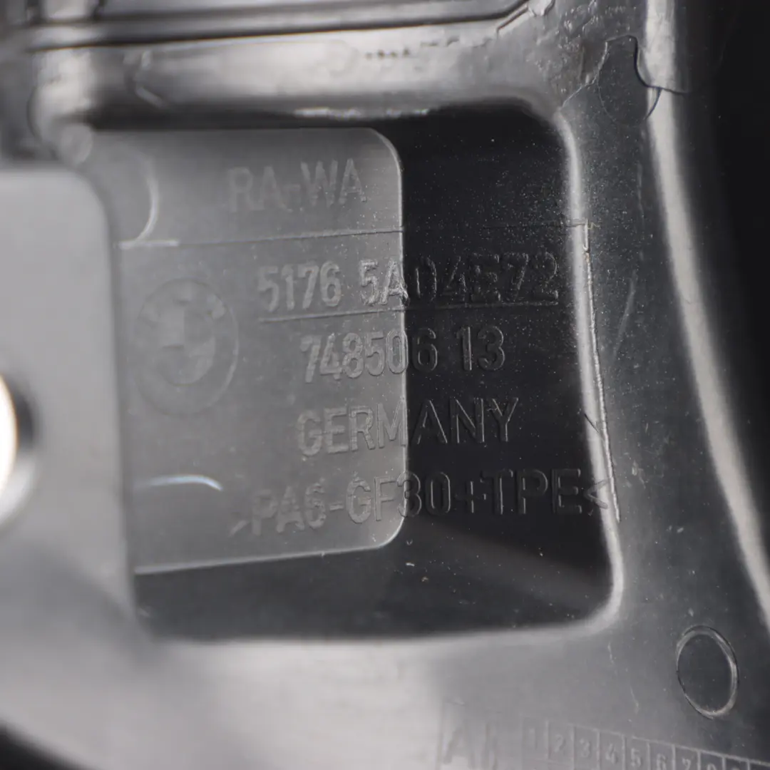 F49 Bajo El Capó Lateral Moldura Cubierta Derecha para BMW X2 F39 F48 con número de pieza 5A04E72 BMW X2 F39 F48 F49 Bajo El Capó Lateral Moldura Cubierta Derecha - SKU 5A04E72 - Número de pieza 5A04E72