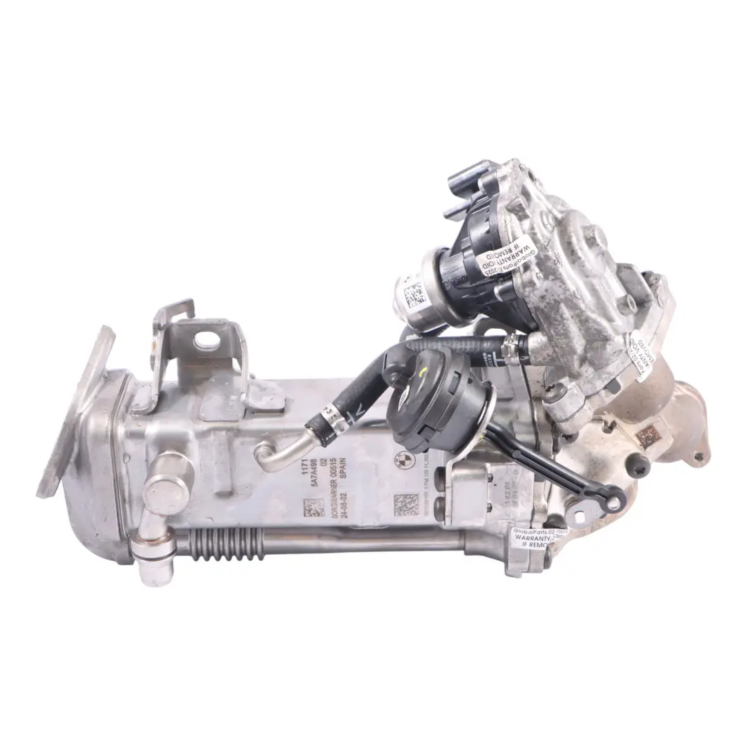 Exhaust Manifold EGR Valve Cooler to BMW F45 F46 Mini F55 F56 with Part number 5A7A498 BMW F45 F46 Mini F55 F56 Exhaust Manifold EGR Valve Cooler - SKU 5A7A498 - Part number 5A7A498