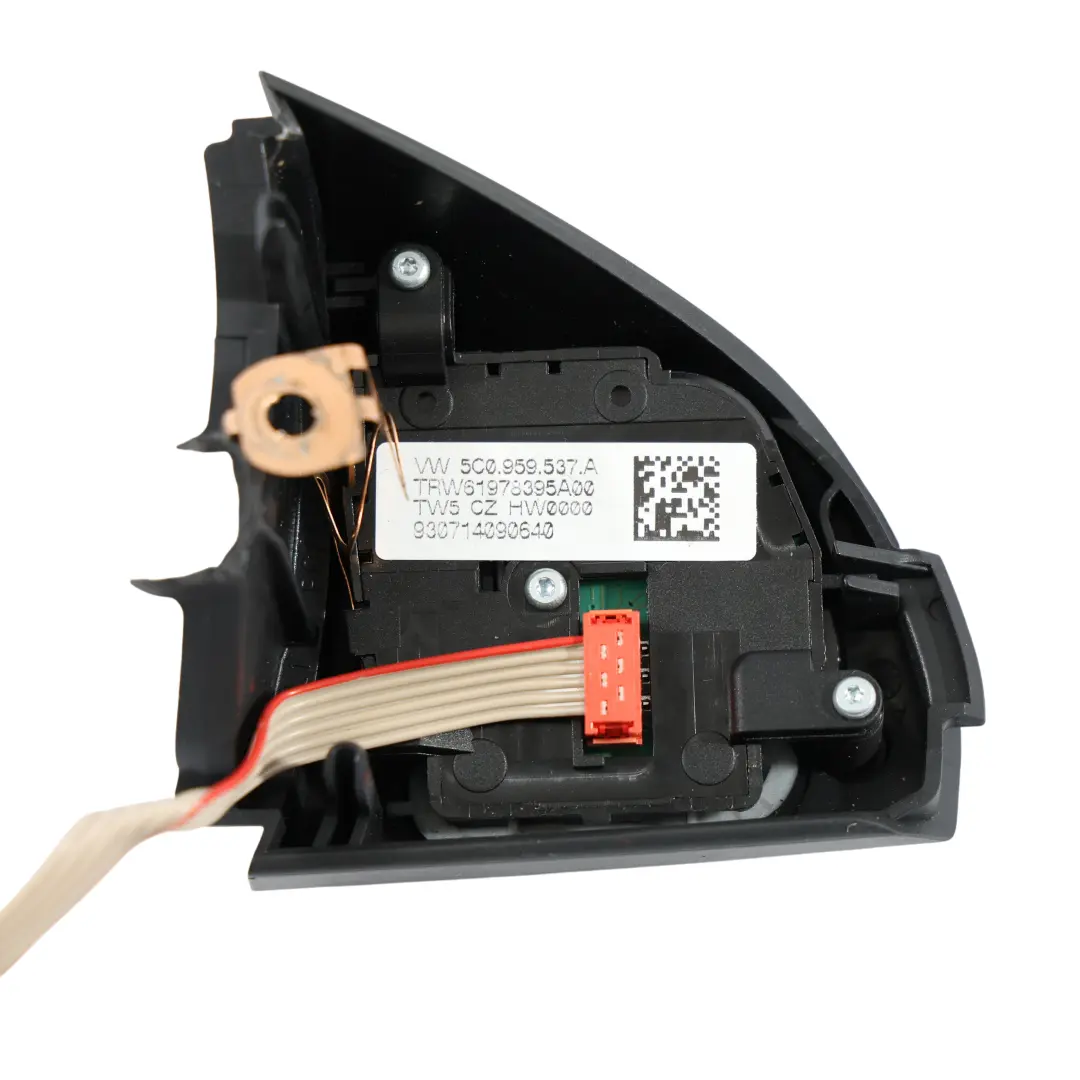 Steering Wheel Multifunction Switch Left N/S to VW Volkswagen Golf 6 with Part number 5C0959537A VW Volkswagen Golf 6 Steering Wheel Multifunction Switch Left N/S - SKU 5C0959537A - Part number 5C0959537A