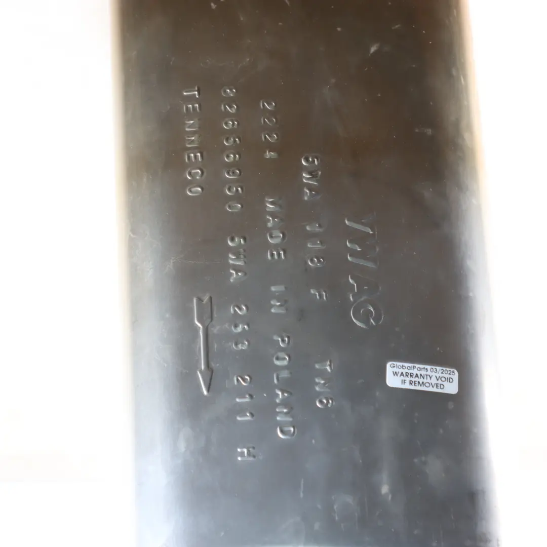 8Y 1.5 Quattro Rear Exhaust System Muffler Back Box 30 TFSI to Audi A3 with Part number 5H6253609AA Audi A3 8Y 1.5 Quattro Rear Exhaust System Muffler Back Box 30 TFSI - SKU 5H6253609AA - Part number 5H6253609AA