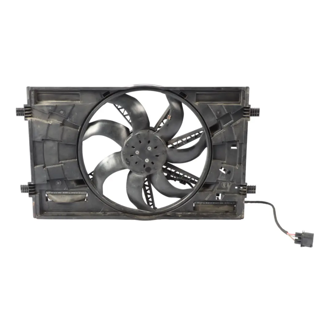 Cooling Radiator Fan Shroud Motor Unit to Audi A3 8V 1.4 TSI Engine with Part number 5Q0121205Q Audi A3 8V 1.4 TSI Engine Cooling Radiator Fan Shroud Motor Unit - SKU 5Q0121205Q - Part number 5Q0121205Q