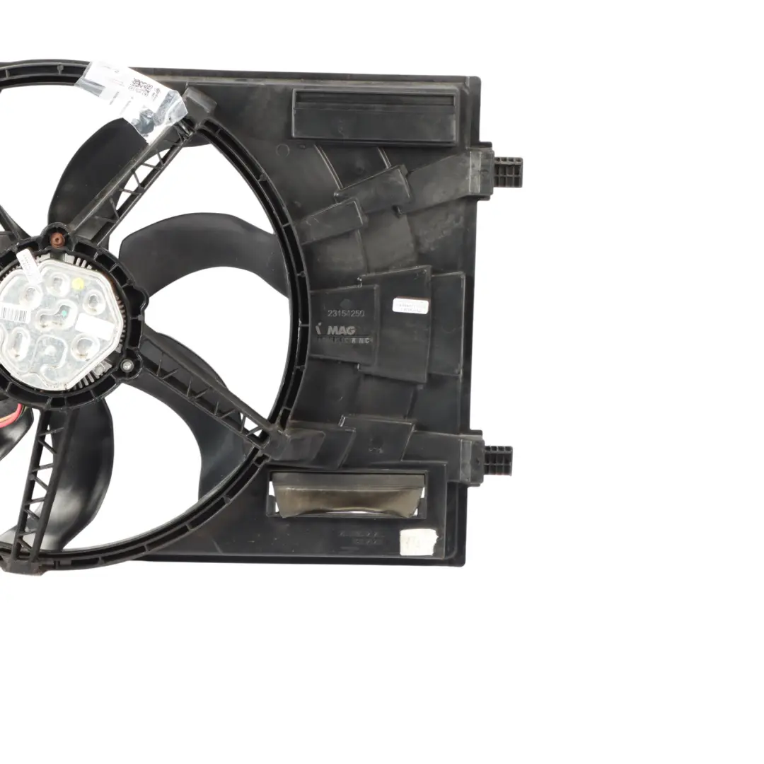 Audi A3 8V 1.4 TSI Engine Cooling Radiator Fan Shroud Motor Unit - SKU 5Q0121205Q - Part number 5Q0121205Q