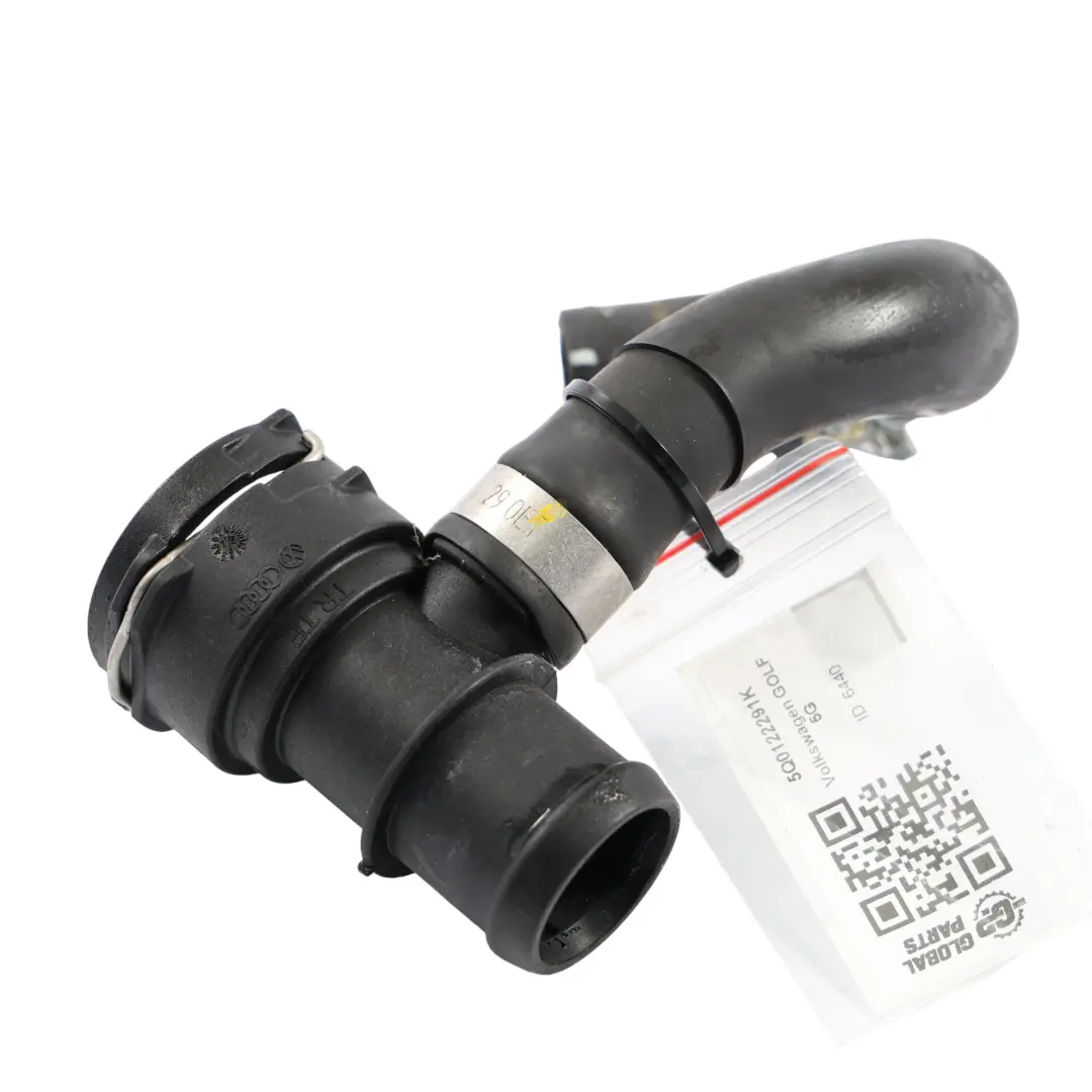 VW Volkswagen Golf 5G 2.0 TFSI CHHA Flangia Liquido Di Raffreddamento - SKU 5Q0122291K - Numero di parte 5Q0122291K