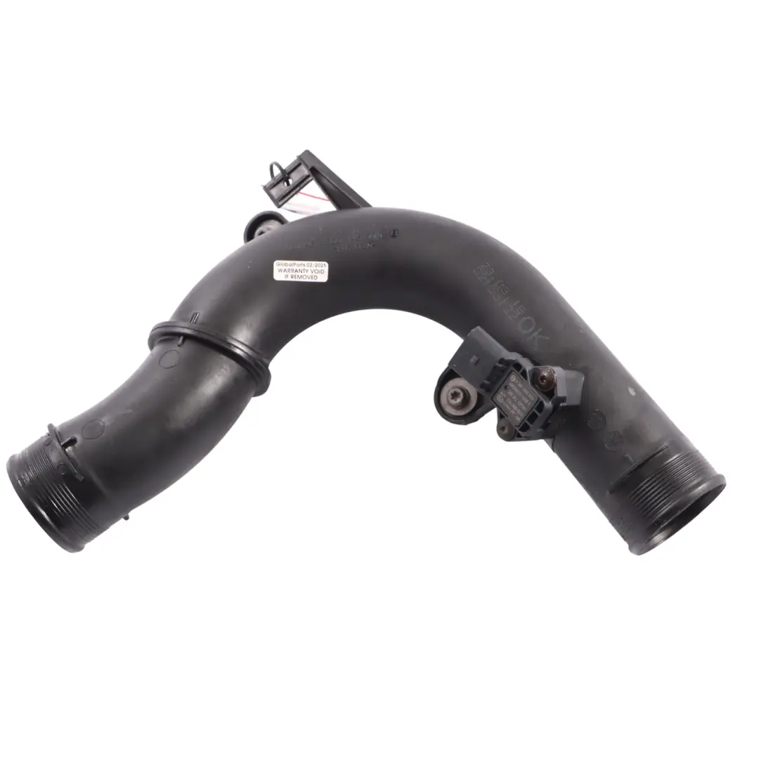 Charge Intake Air Line Pipe Hose Duct to Audi S3 8V Intercooler with Part number 5Q0145770B Audi S3 8V Intercooler Charge Intake Air Line Pipe Hose Duct - SKU 5Q0145770B - Part number 5Q0145770B