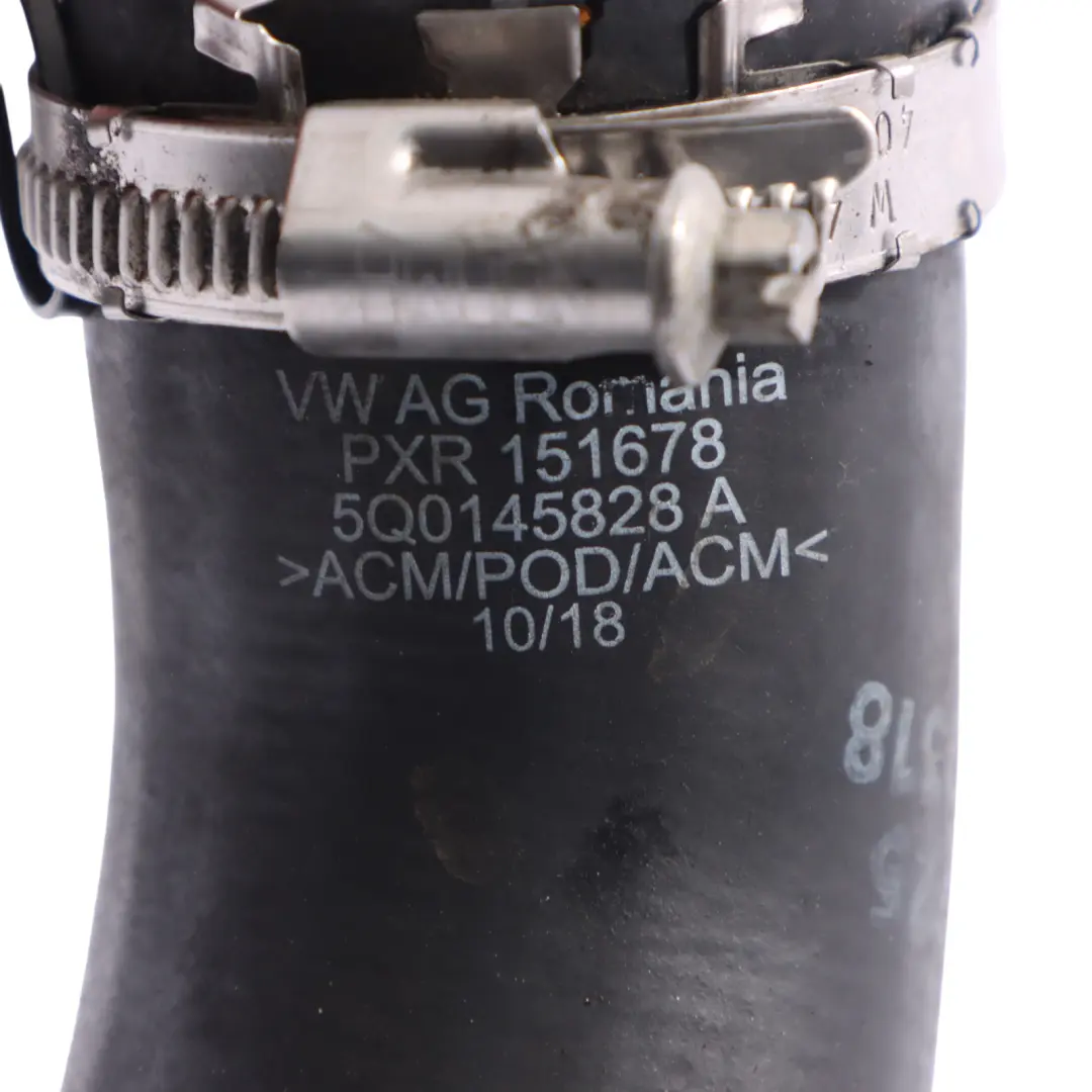 Tuyau D'Échangeur Chaleur Pour pour Audi A3 S3 8V VW Golf GTI 2.0 TSI TFSI à propos du numéro de pièce 5Q0145828A Audi A3 S3 8V VW Golf GTI 2.0 TSI TFSI Tuyau D'Échangeur Chaleur Pour - SKU 5Q0145828A - Numéro de pièce 5Q0145828A