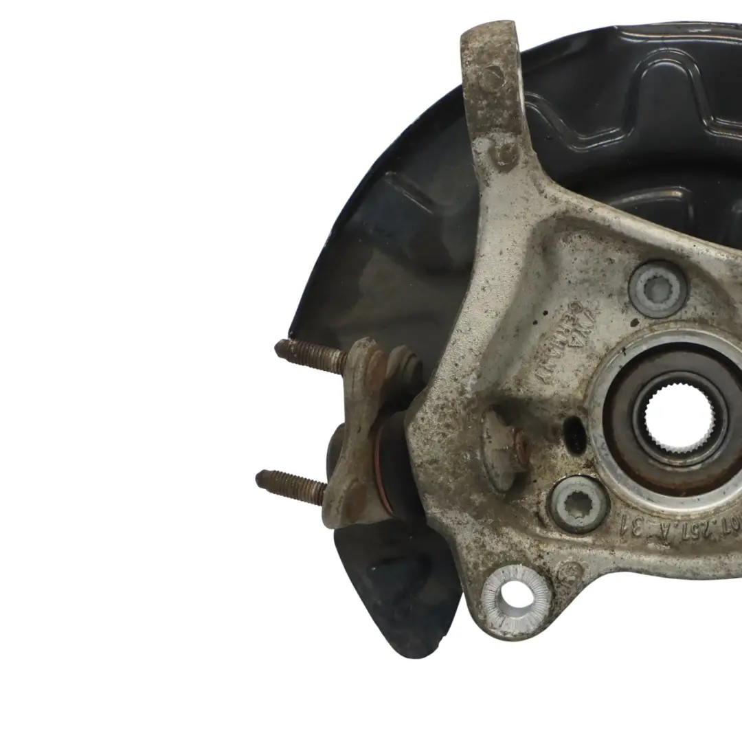 Portallantas Audi Q2 GA Soporte Cubo Rueda Delantero Freno Izquierda - SKU 5Q0407257A - Número de pieza 5Q0407257A