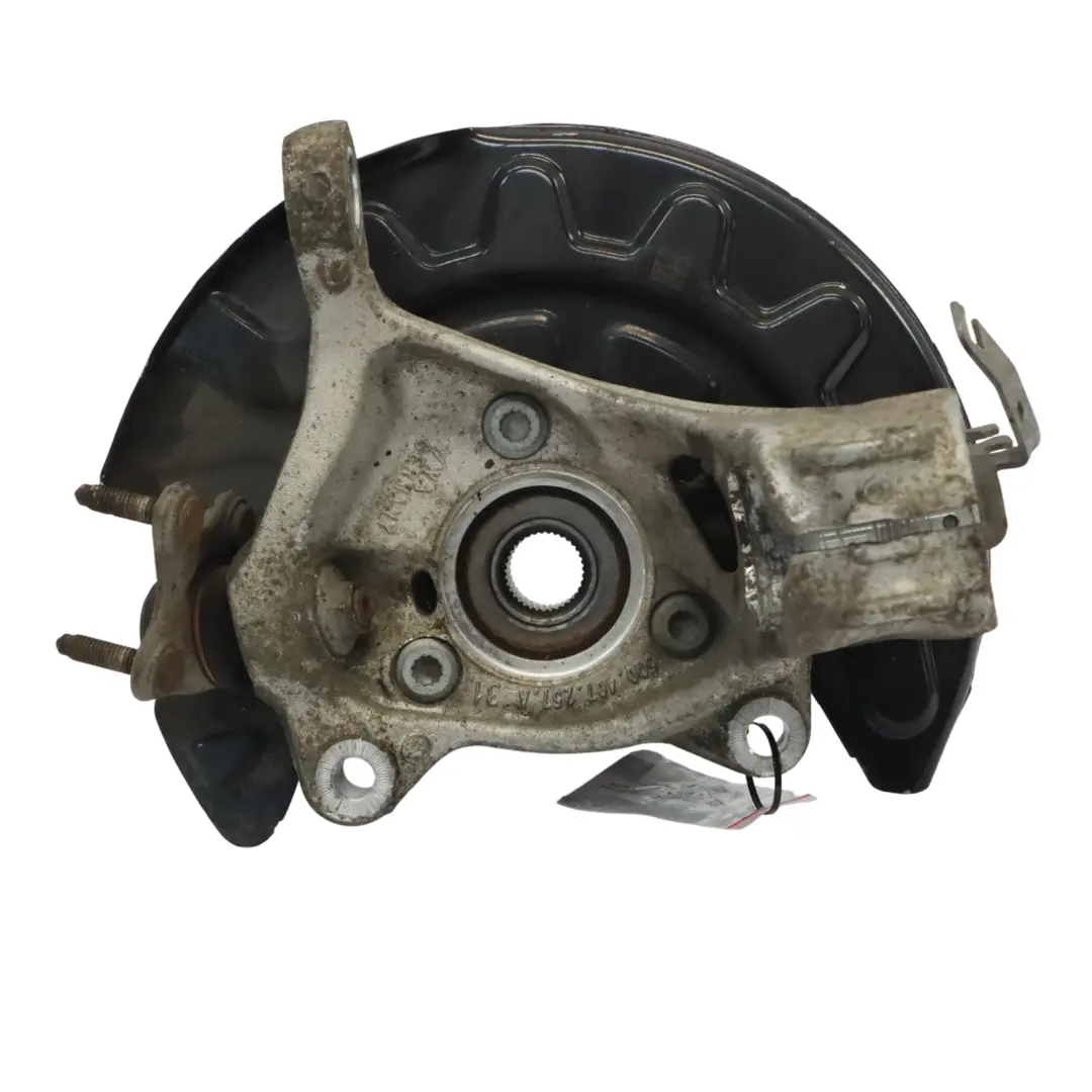 Audi Q2 GA Wheel Carrier Front Wheel Hub Holder Brake Plate Left N/S - SKU 5Q0407257A - Part number 5Q0407257A