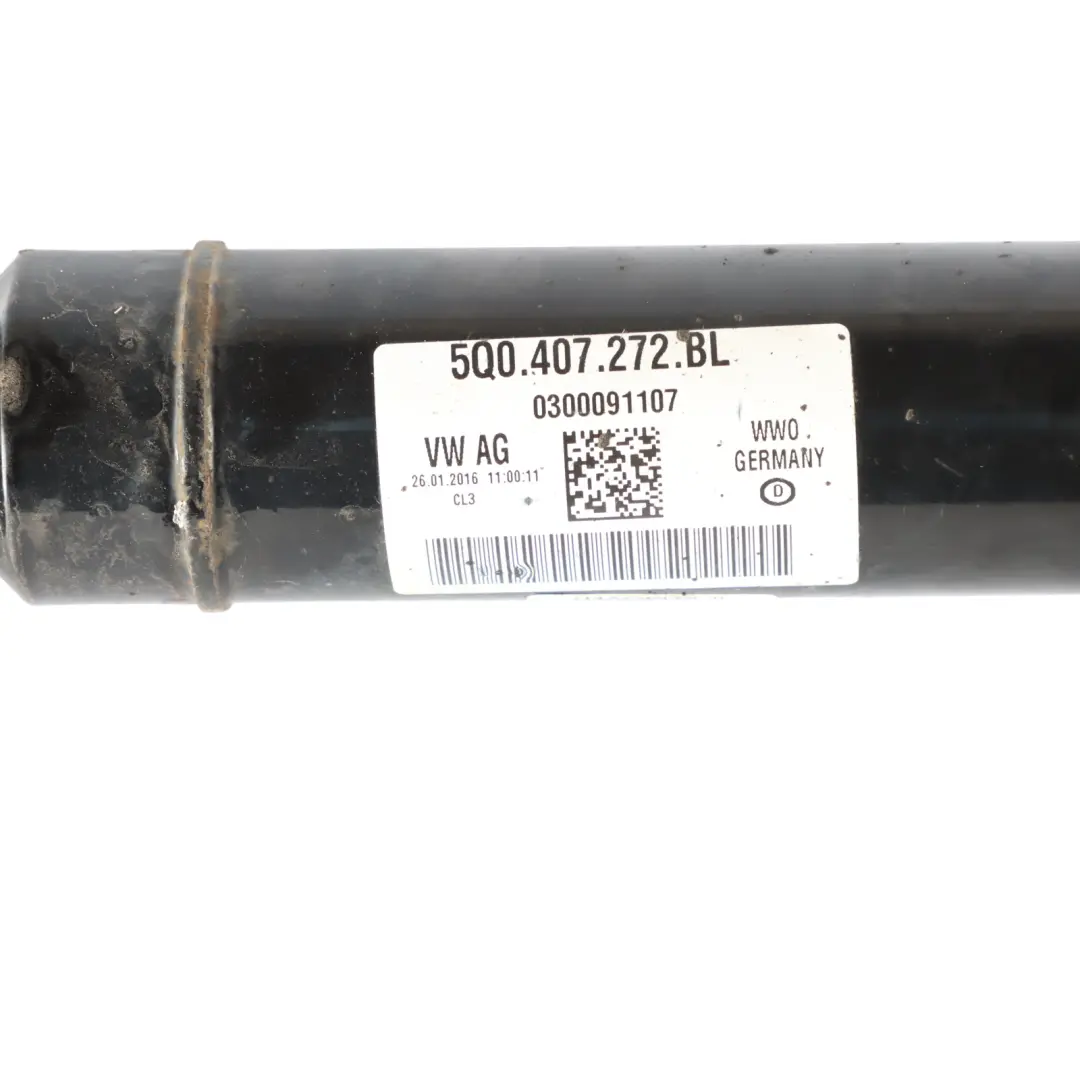 Audi A3 S3 8V Eje De Transmisión Delantero Derecho Lado Exterior - SKU 5Q0407272BL - Número de pieza 5Q0407272BL