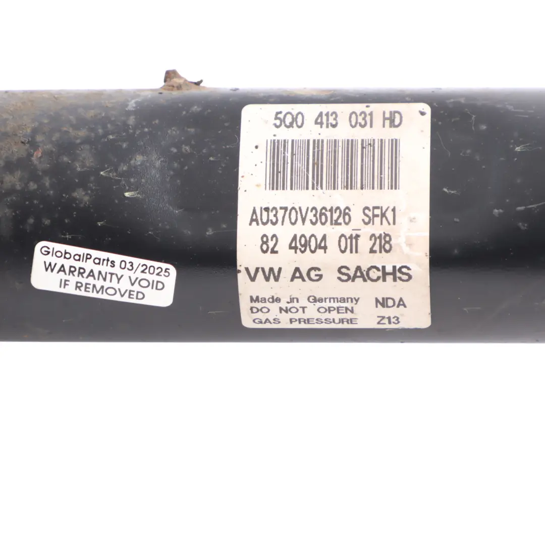 Audi A3 S3 8V Amortiguador Delantero Strut Spring Izquierda Derecha - SKU 5Q0413031HD - Número de pieza 5Q0413031HD