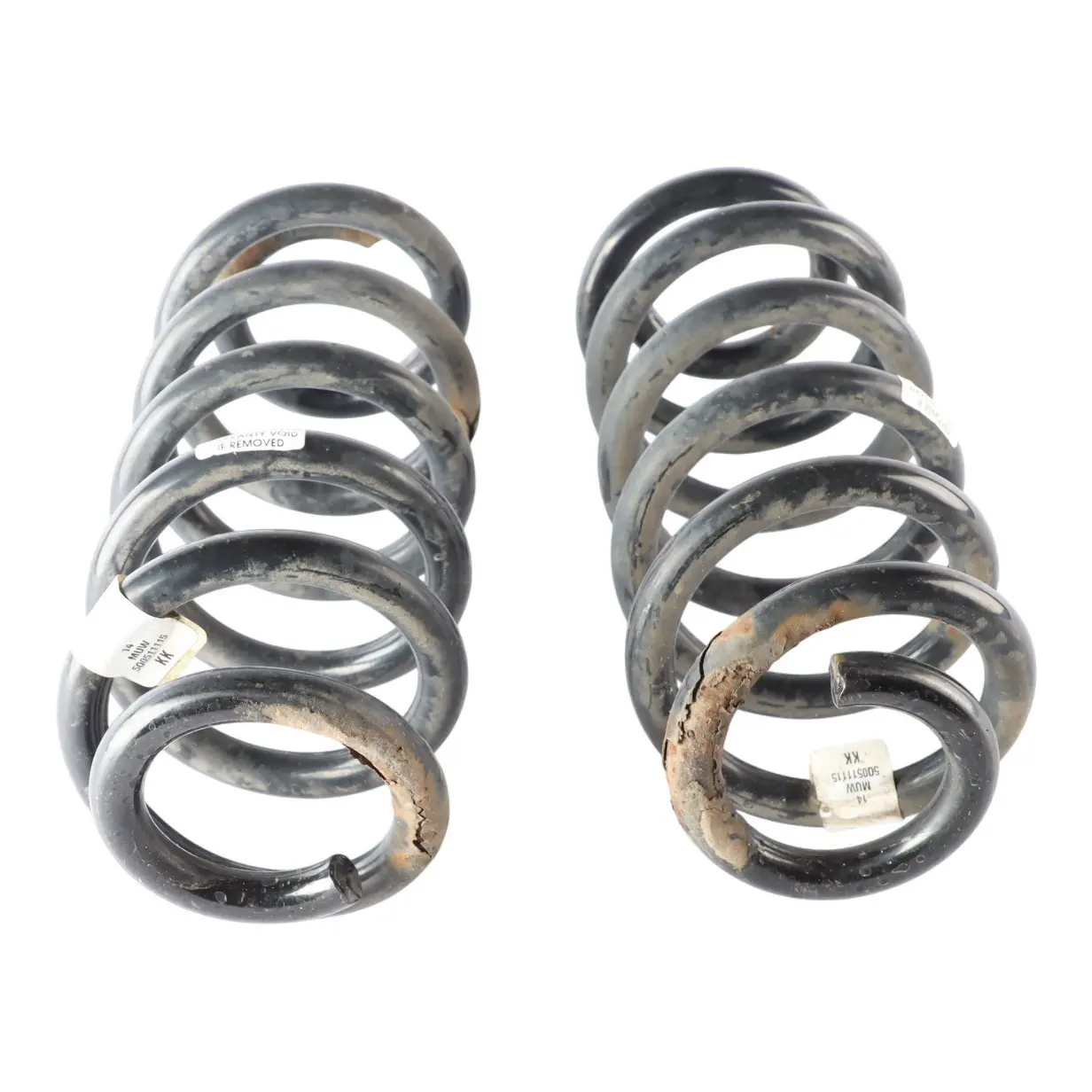 Audi A3 S3 RS3 8V Coil Spring Set Rear Left Right N/O/S Set 5Q0511115KK
