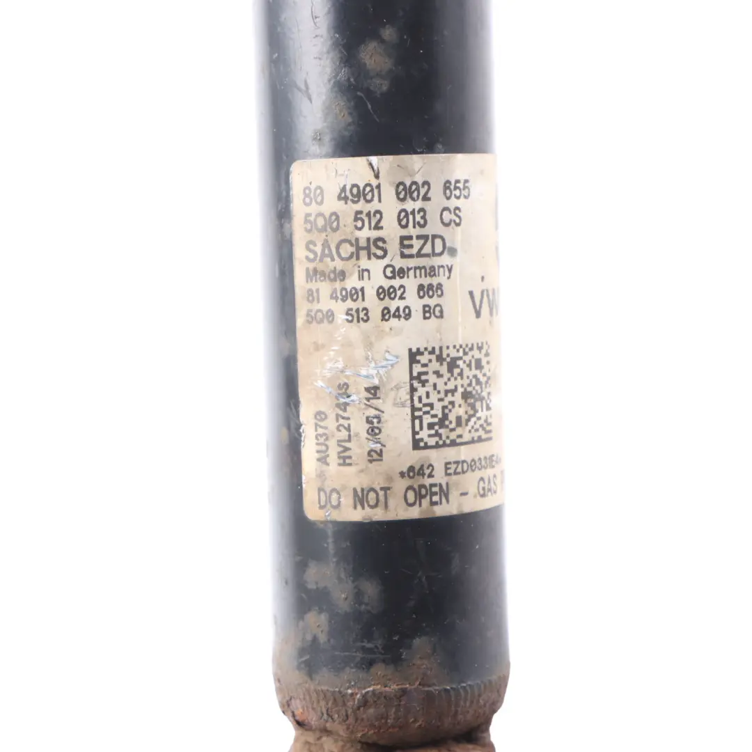 8Y Eje Trasero Amortiguador Strut Izquierda Derecha para Audi A3 con número de pieza 5Q0512013CS Audi A3 8Y Eje Trasero Amortiguador Strut Izquierda Derecha - SKU 5Q0512013CS - Número de pieza 5Q0512013CS