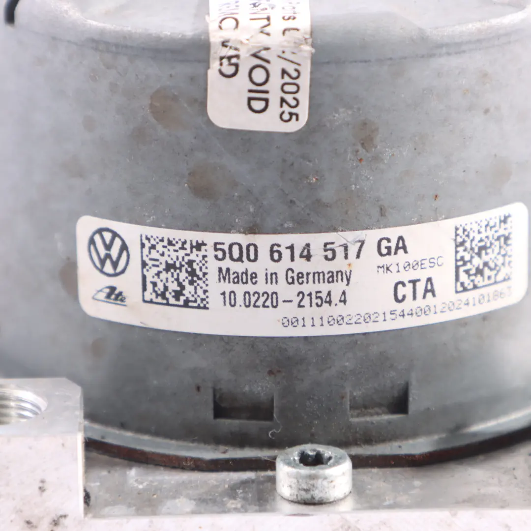 Bomba De Freno Audi Q2 GA Módulo ABS Control Hidráulico Frenado para con número de pieza 5Q0614517GA Bomba De Freno Audi Q2 GA Módulo ABS Control Hidráulico Frenado - SKU 5Q0614517GA - Número de pieza 5Q0614517GA