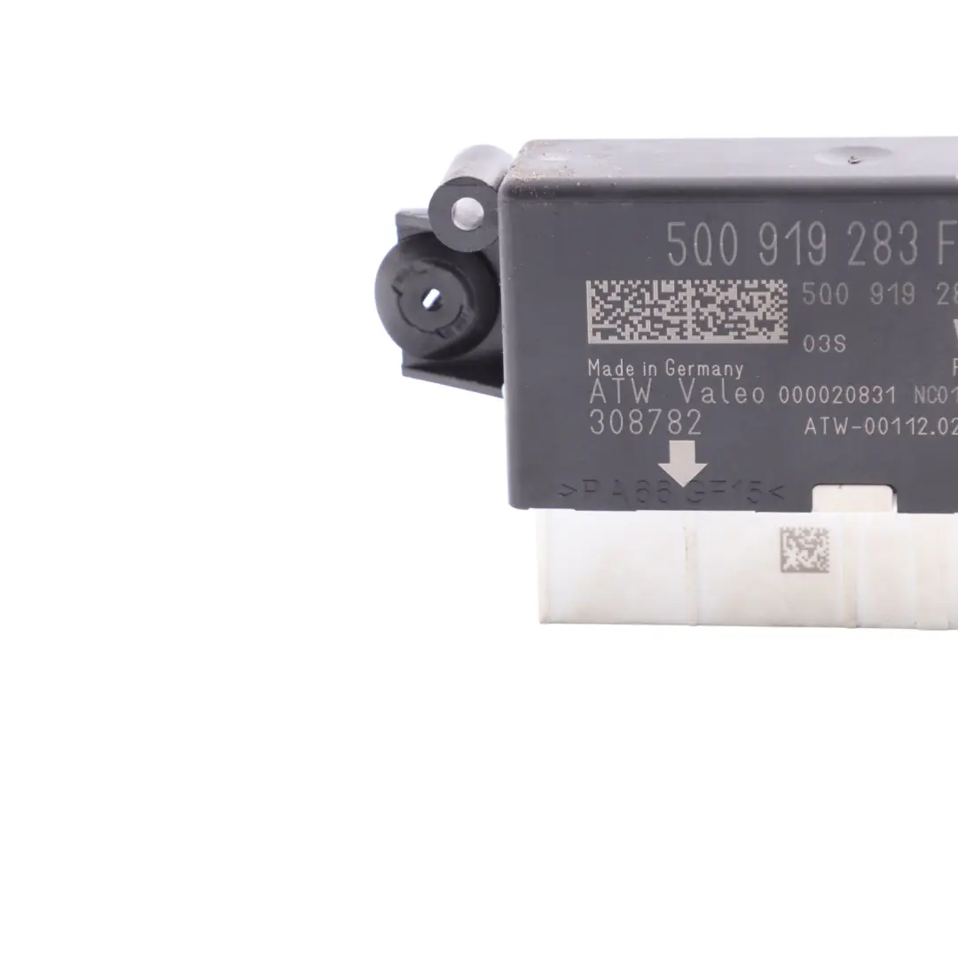 Parking Distance Audi A3 8V TT Mk3 Seat Leon MK3 Control Module to with Part number 5Q0919283F Parking Distance Audi A3 8V TT Mk3 Seat Leon MK3 Control Module - SKU 5Q0919283F - Part number 5Q0919283F