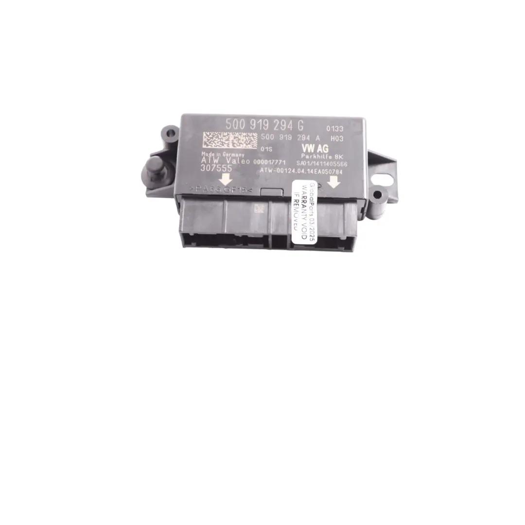 PDC Parking Distance Control Sensor Module Unit ECU to Audi A3 8V with Part number 5Q0919294G Audi A3 8V PDC Parking Distance Control Sensor Module Unit ECU - SKU 5Q0919294G - Part number 5Q0919294G