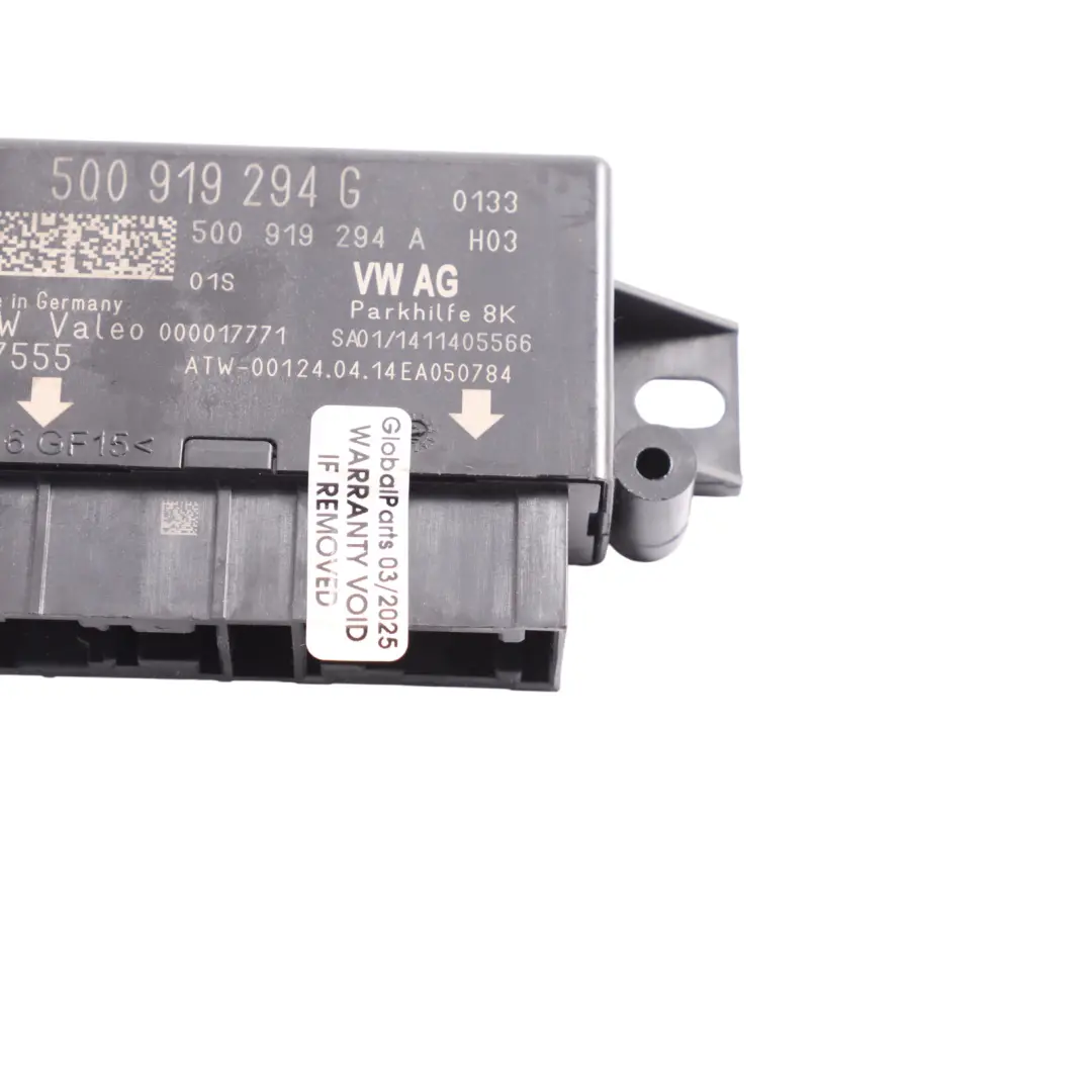 PDC Parking Distance Control Sensor Module Unit ECU to Audi A3 8V with Part number 5Q0919294G Audi A3 8V PDC Parking Distance Control Sensor Module Unit ECU - SKU 5Q0919294G - Part number 5Q0919294G