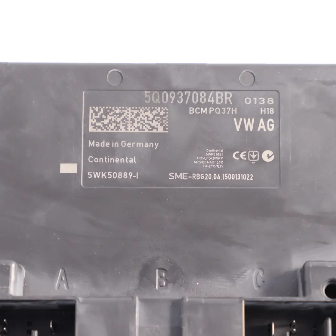 Audi TT 8S Module BCM Body Control Unit Module ECU - SKU 5Q0937084BR - Part number 5Q0937084BR