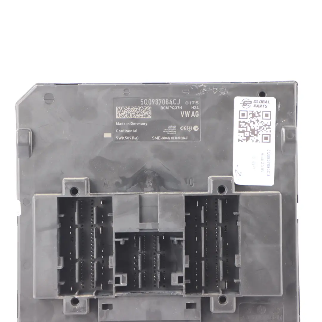 Audi A3 8V 1.6 TDI DBKA BCM Module De Commande De Carrosserie ECU - SKU 5Q0937084CJ - Numéro de pièce 5Q0937084CJ