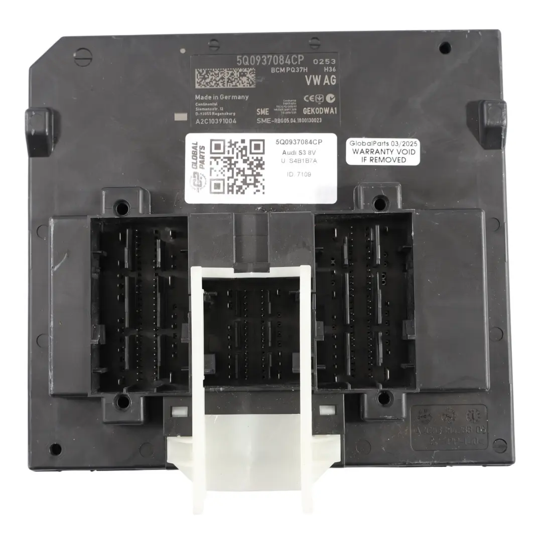 Audi S3 8V Modul BCM Karosserie Steuer Gerät Modul ECU - SKU 5Q0937084CP - Teilenummer 5Q0937084CP