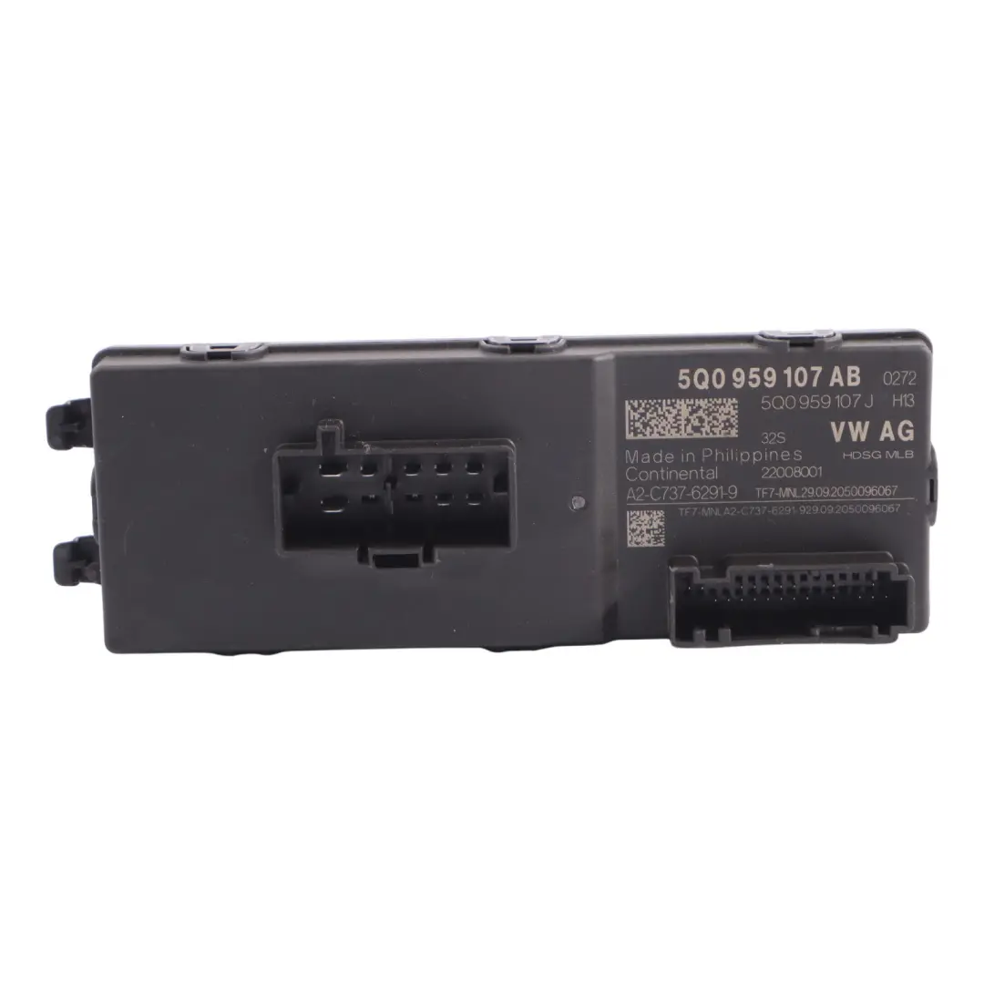 Heck Koffer Raum Deckel Klappen Steuergerät Modul für Audi Q2 GA Q3 F3 mit Teilenummer 5Q0959107AB Audi Q2 GA Q3 F3 Heck Koffer Raum Deckel Klappen Steuergerät Modul - SKU 5Q0959107AB - Teilenummer 5Q0959107AB