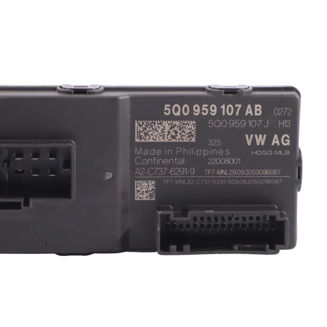 Audi Q2 GA Q3 F3 Rear Boot Trunk Lid Tailgate Control Unit Module - SKU 5Q0959107AB - Part number 5Q0959107AB