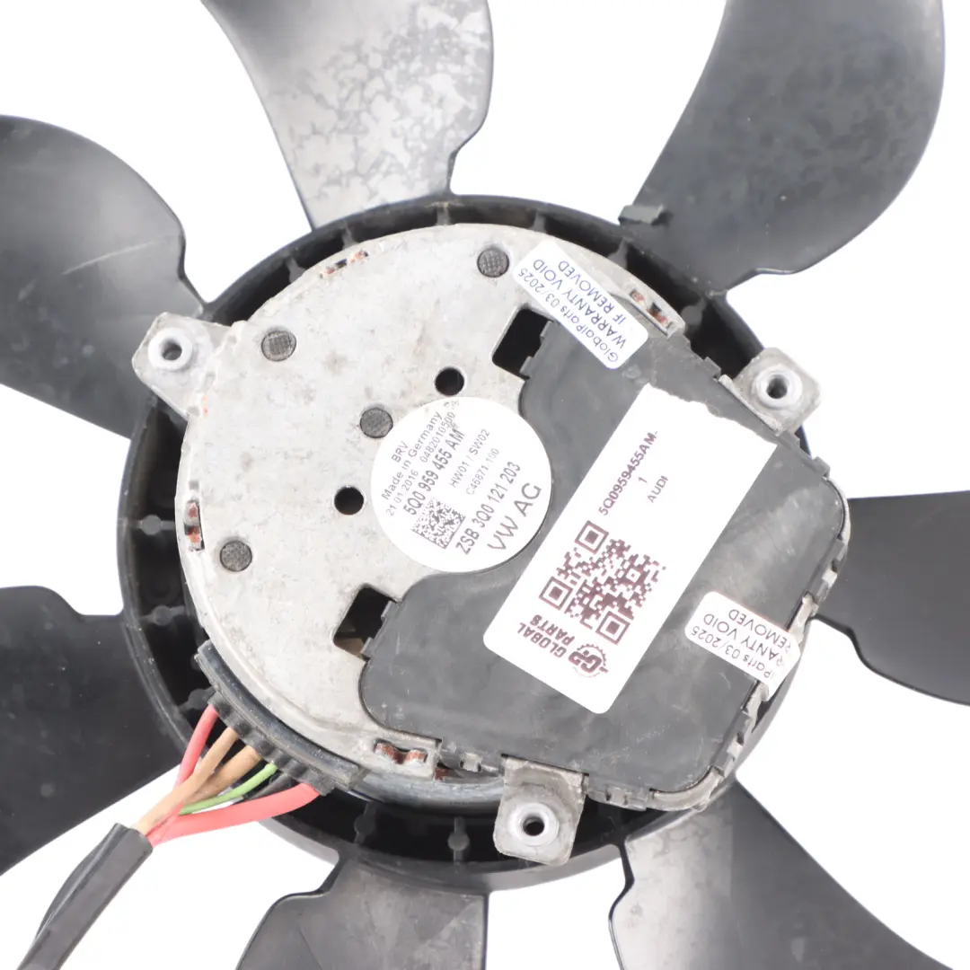 Audi S3 8V Radiator Fan Engine Motor Cooling - SKU 5Q0959455AM-1 - Part number 5Q0959455AM