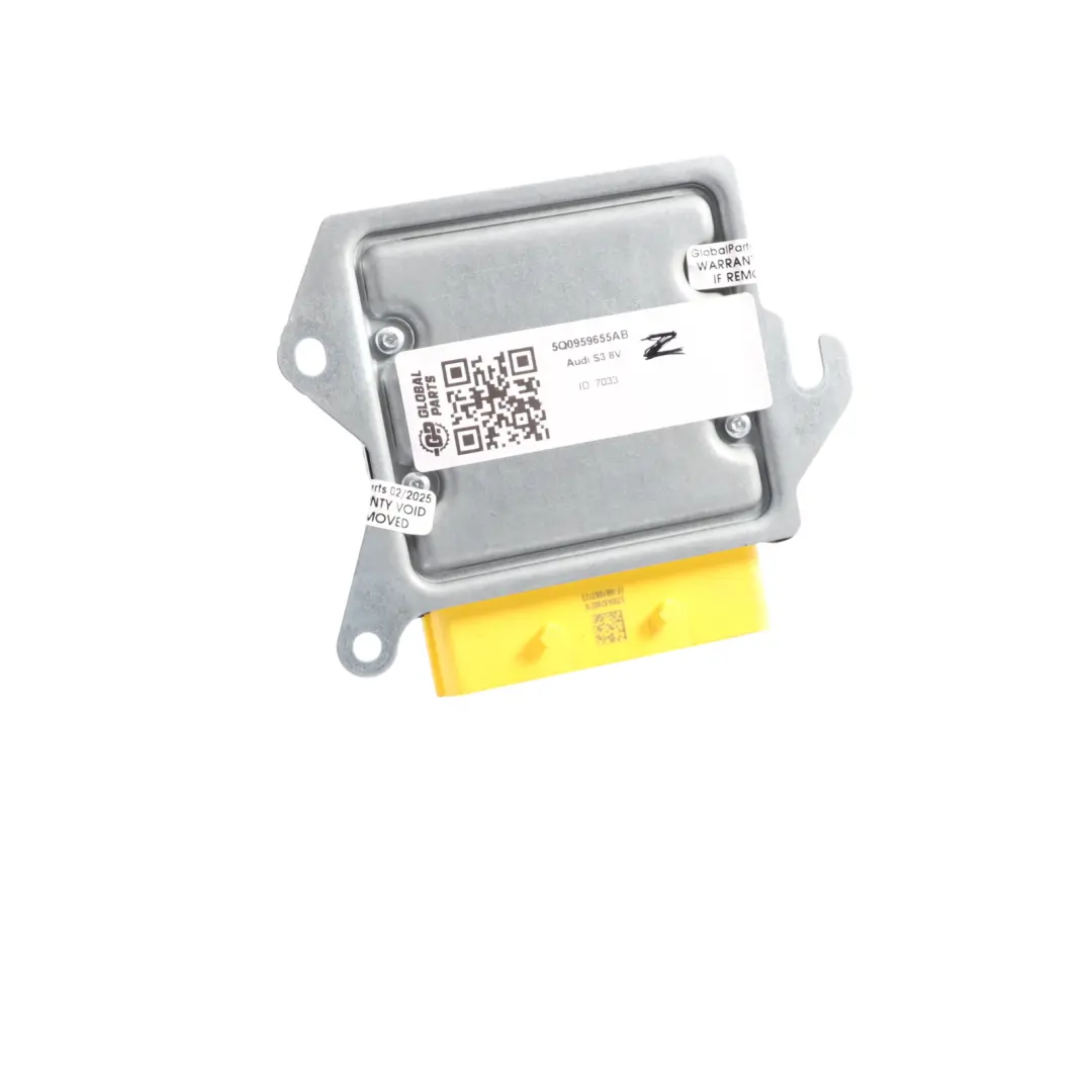 Module Control Unit ECU Impact Sensor to Audi A3 S3 8V Air with Part number 5Q0959655AB Audi A3 S3 8V Air Module Control Unit ECU Impact Sensor - SKU 5Q0959655AB - Part number 5Q0959655AB