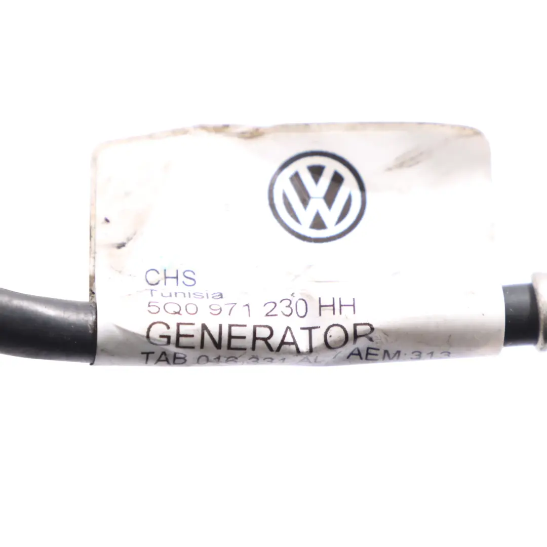 Audi S3 8V Starter Licht Maschinen Kabel Baum - SKU 5Q0971230HH - Teilenummer 5Q0971230HH