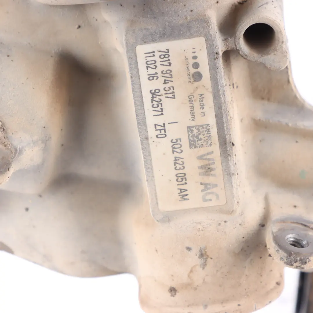 Steering Rack Box Gear to VW Audi Seat Skoda Electric Power with Part number 5Q2423051AM VW Audi Seat Skoda Electric Power Steering Rack Box Gear - SKU RHD-5Q2423051AM - Part number 5Q2423051AM