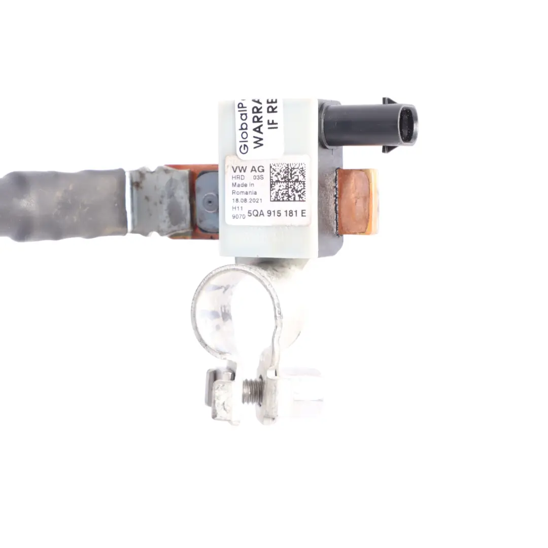 RSQ3 F3 Negative Cable Battery Terminal Wiring Loom to Audi Q3 with Part number 5QA915181E Audi Q3 RSQ3 F3 Negative Cable Battery Terminal Wiring Loom - SKU 5QA915181E - Part number 5QA915181E