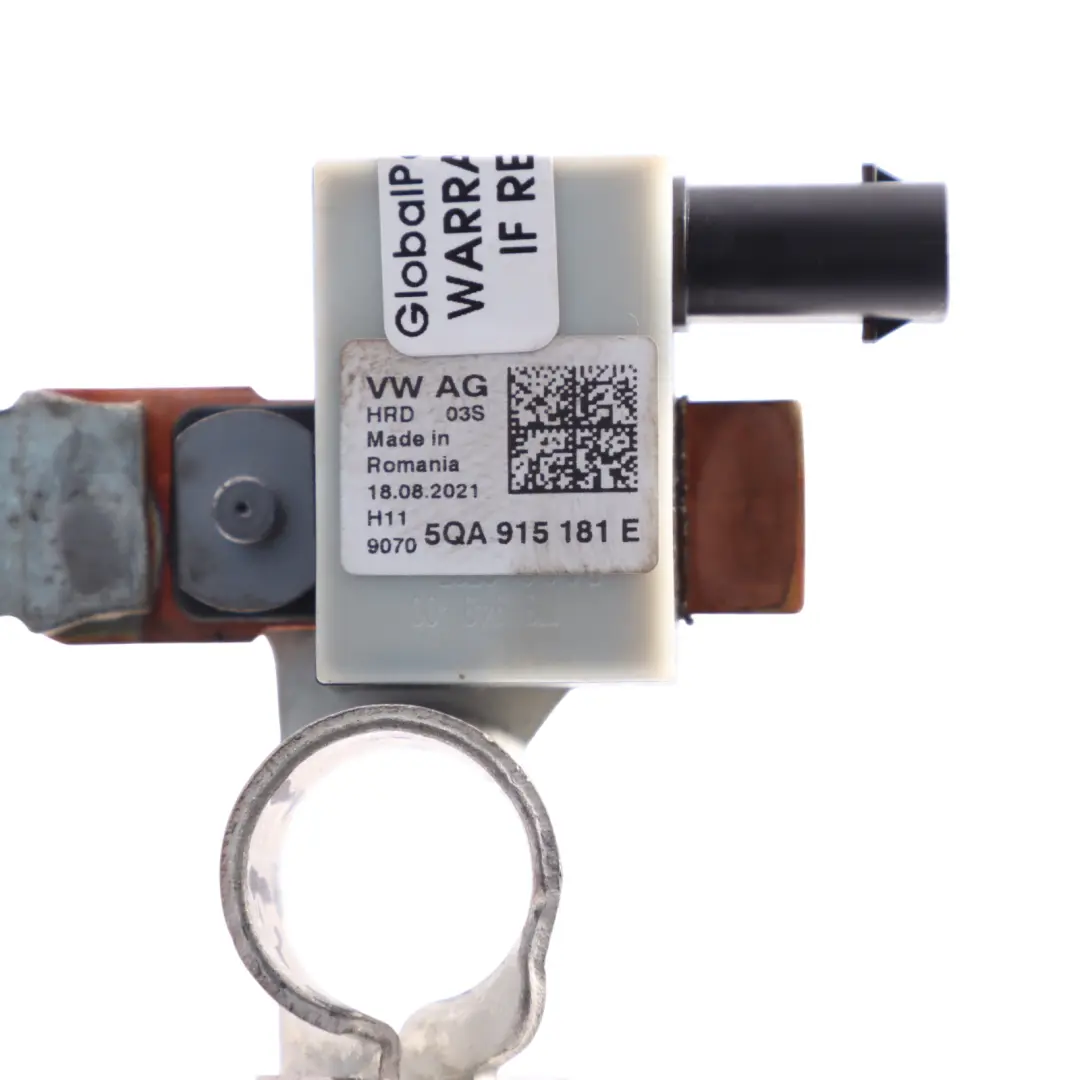 RSQ3 F3 Negative Cable Battery Terminal Wiring Loom to Audi Q3 with Part number 5QA915181E Audi Q3 RSQ3 F3 Negative Cable Battery Terminal Wiring Loom - SKU 5QA915181E - Part number 5QA915181E