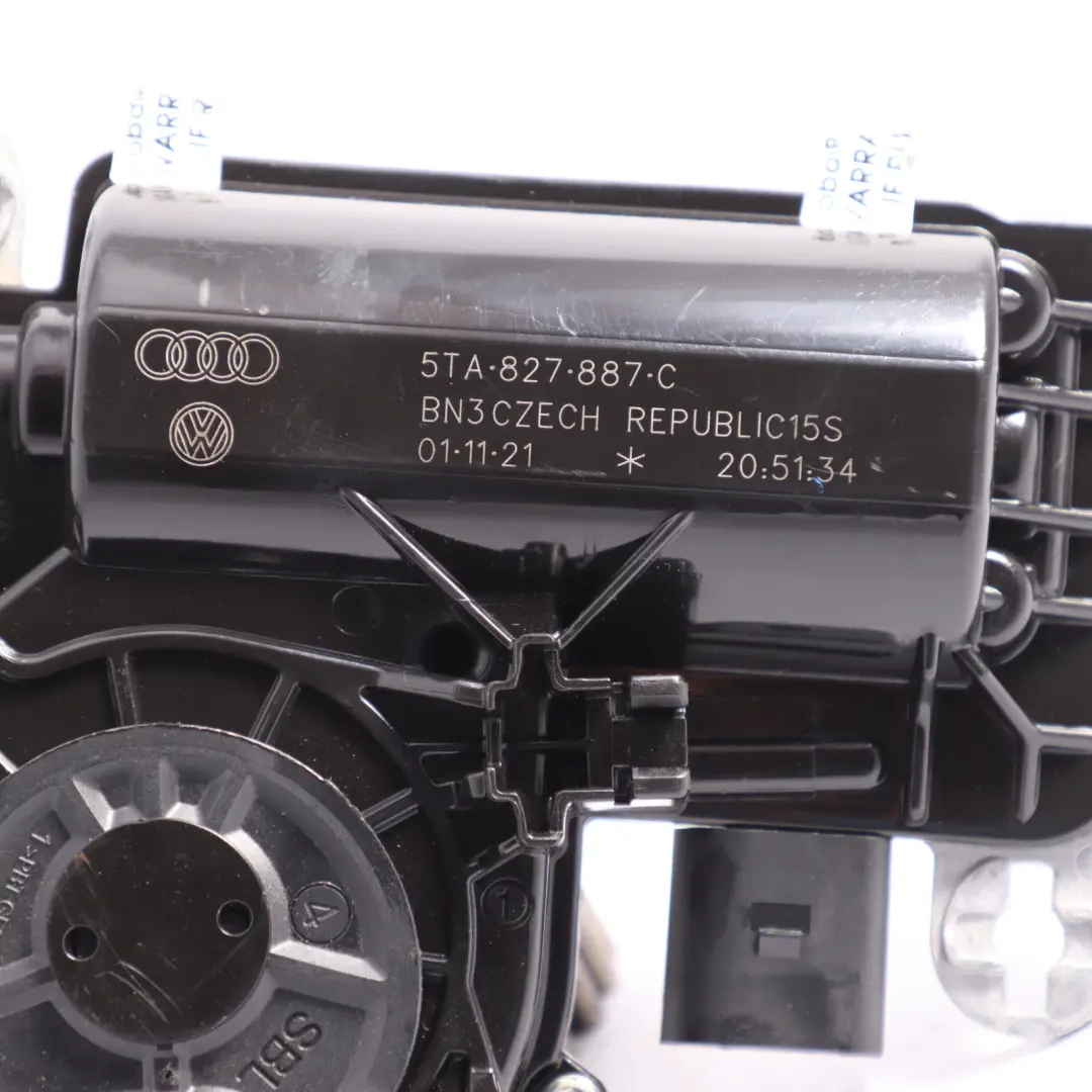 Trunk Lid Lock Boot Catch Soft Close Motor Actuator to Audi Q2 GA Q3 F3 with Part number 5TA827887C Audi Q2 GA Q3 F3 Trunk Lid Lock Boot Catch Soft Close Motor Actuator - SKU 5TA827887C-1 - Part number 5TA827887C