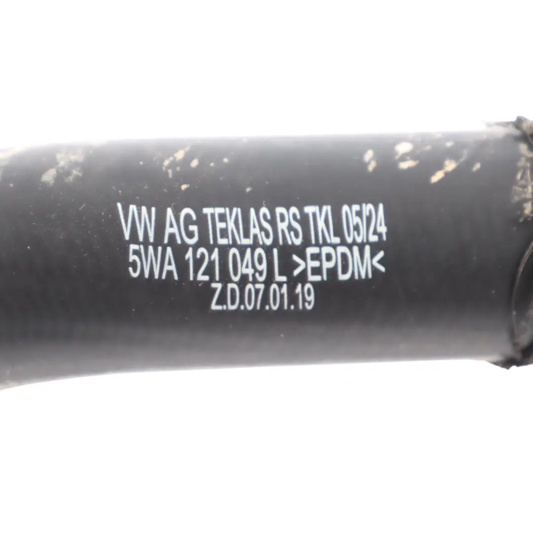 Audi Seat Skoda Volkswagen Water Hose Radiator Coolant Pipe Line - SKU 5WA121049L - Part number 5WA121049L