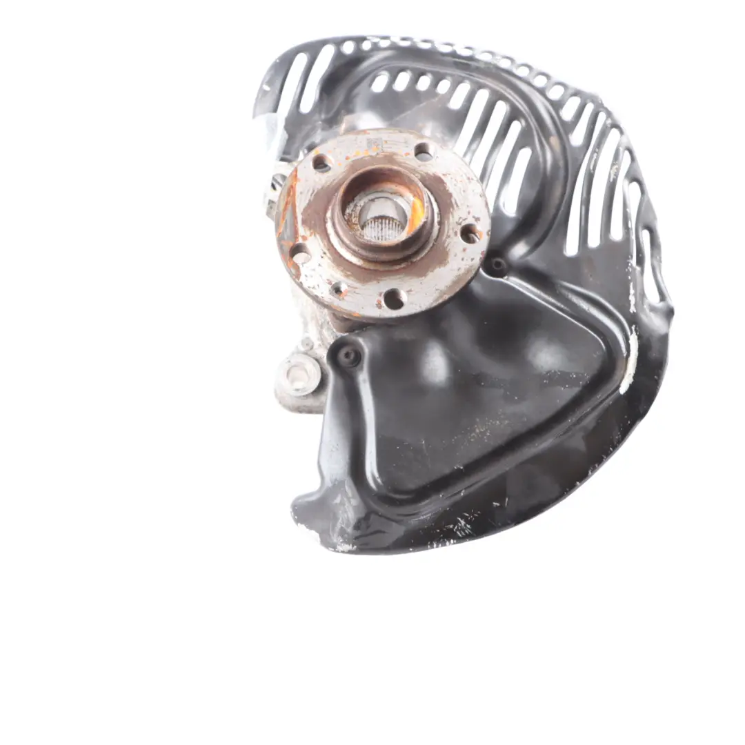 Audi S3 8Y Wheel Carrier Front Right O/S Wheel Hub Holder Brake Disc Plate - SKU 5WA407253A - Part number 5WA407253A