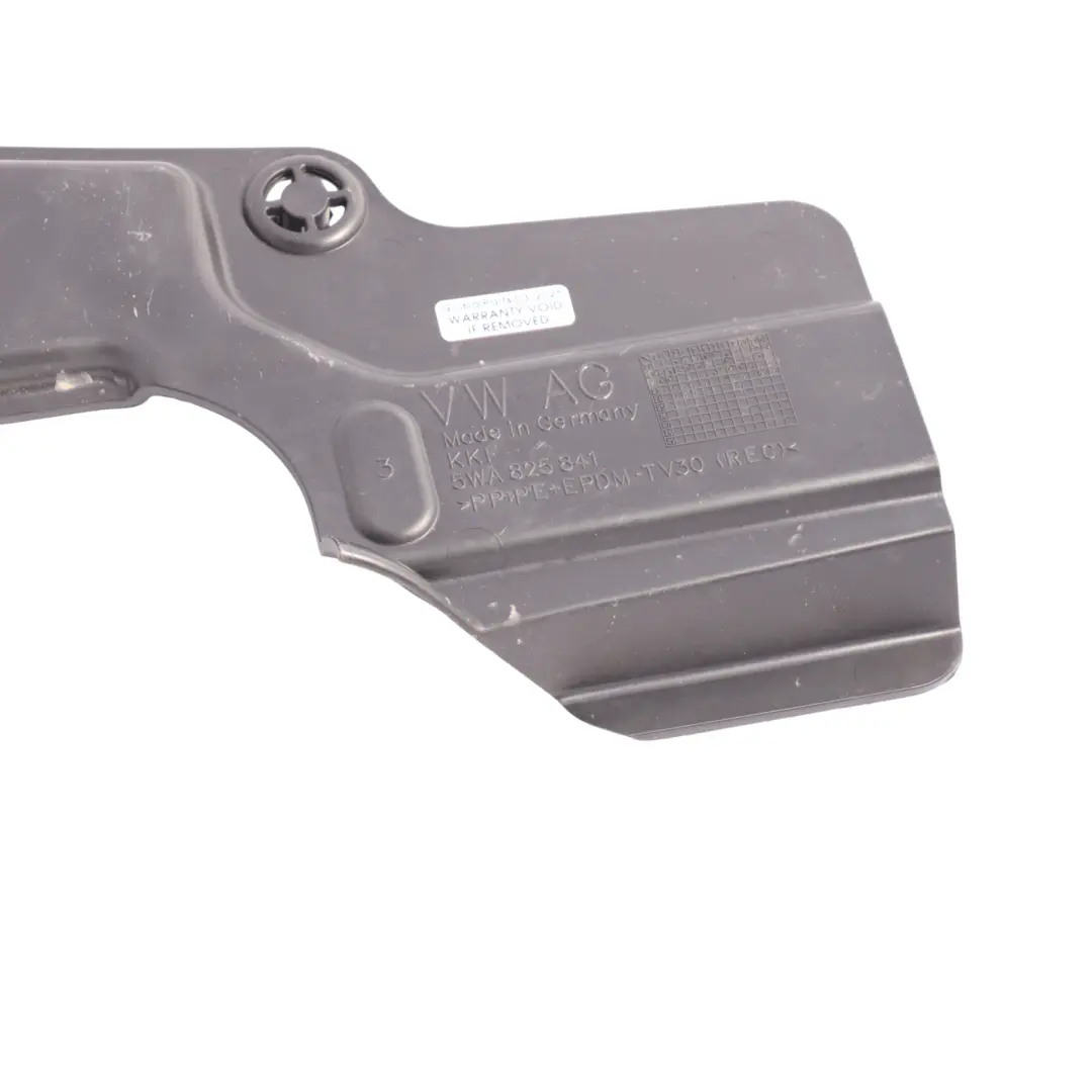 8Y Front Underbody Water Deflector Trim Panel Right O/S to Audi S3 with Part number 5WA825841 Audi S3 8Y Front Underbody Water Deflector Trim Panel Right O/S - SKU 5WA825841 - Part number 5WA825841