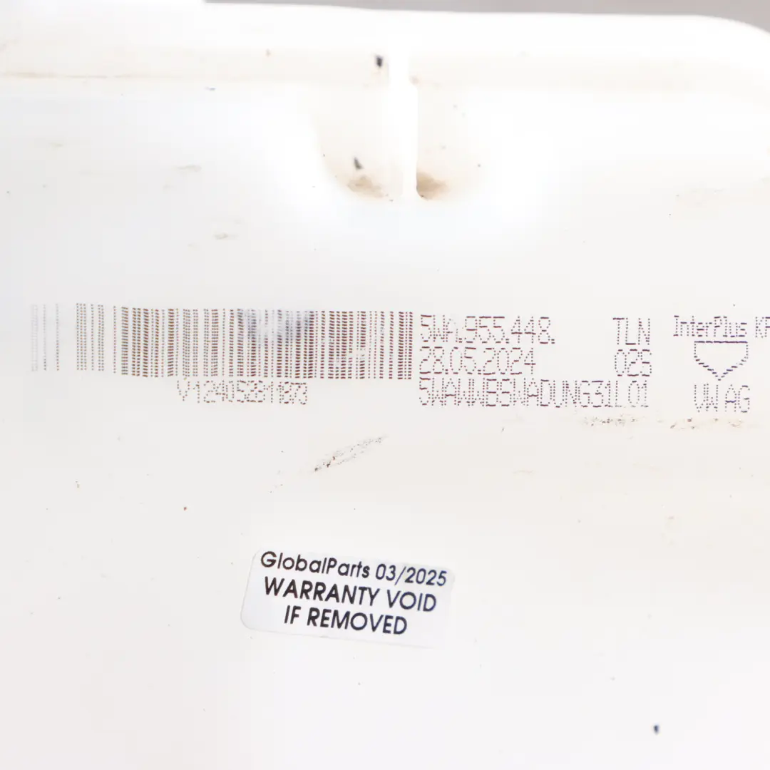 Audi A3 8Y Front Windscreen Washer Reservoir Bottle Tank - SKU 5WA955448 - Part number 5WA955448