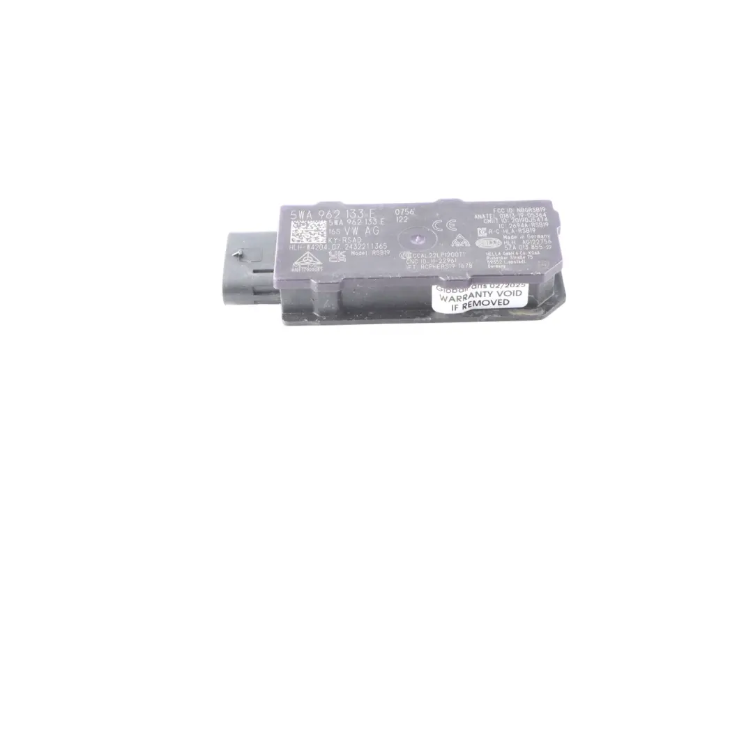 Volkswagen Golf 5G Keyless Entry Module Aerial Antenna - SKU 5WA962133E - Part number 5WA962133E