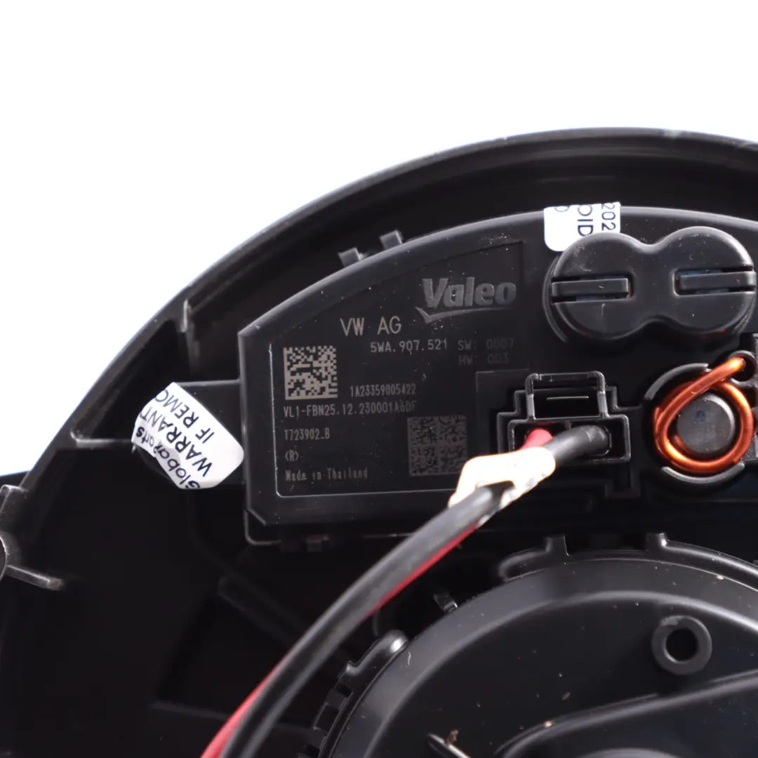 8Y 30 TFSI DXDE Air Heater Blower Motor Fan Resistor to Audi A3 with Part number 5WC819021A Audi A3 8Y 30 TFSI DXDE Air Heater Blower Motor Fan Resistor - SKU RHD-5WC819021A - Part number 5WC819021A