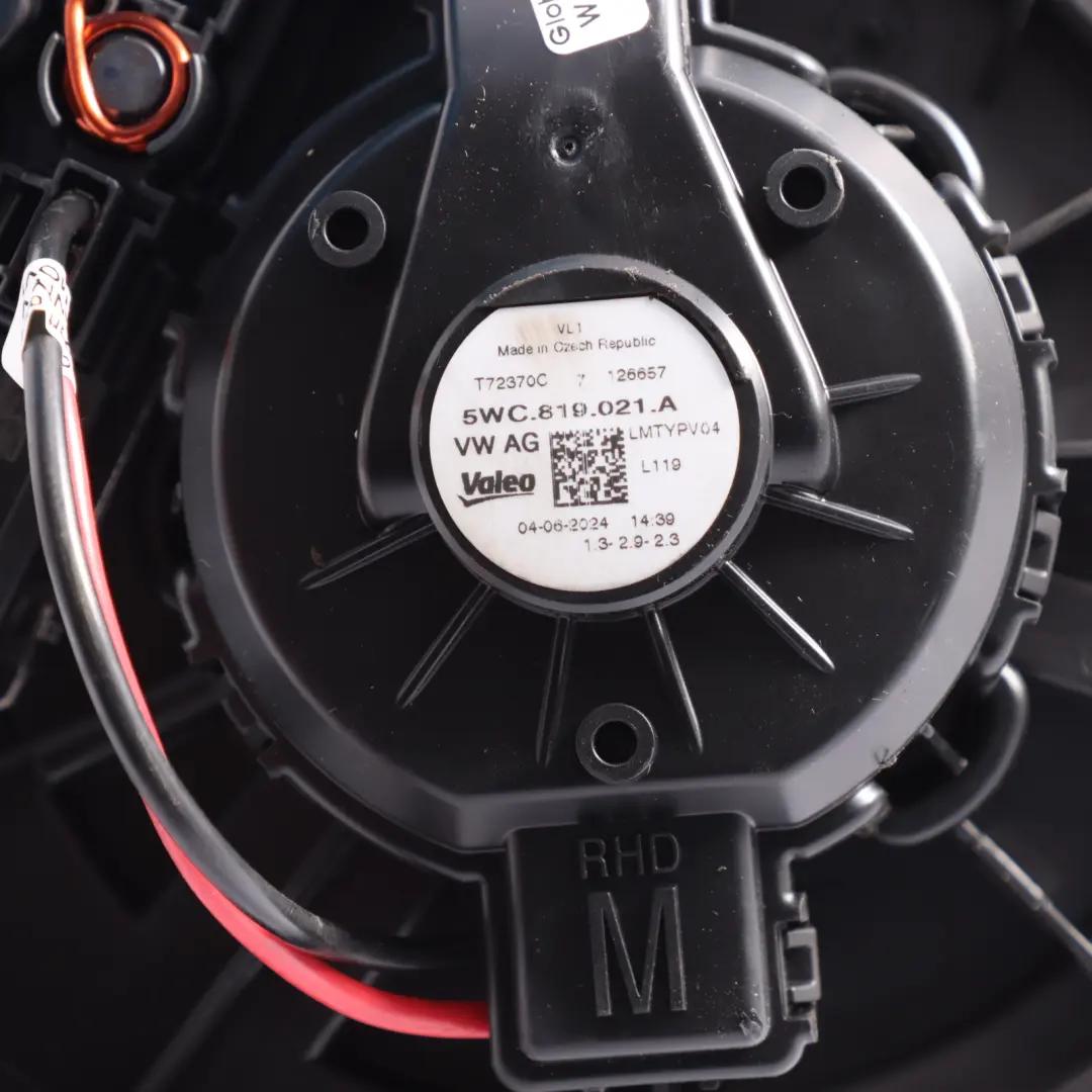 8Y 30 TFSI DXDE Air Heater Blower Motor Fan Resistor to Audi A3 with Part number 5WC819021A Audi A3 8Y 30 TFSI DXDE Air Heater Blower Motor Fan Resistor - SKU RHD-5WC819021A - Part number 5WC819021A