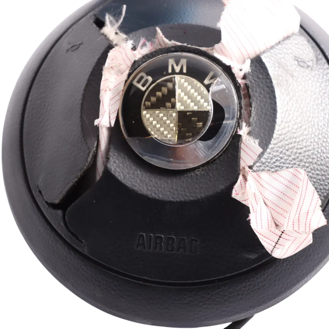 Steering Wheel Driver's Side Air Module DAMAGED to BMW E60 E61 E63 M Sport with Part number 6761382 BMW E60 E61 E63 M Sport Steering Wheel Driver's Side Air Module DAMAGED - SKU 6761382-3 - Part number 6761382
