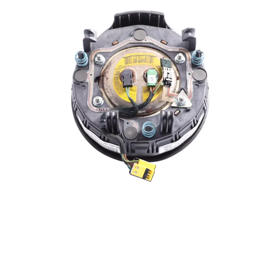 Steering Wheel Driver's Side Air Module DAMAGED to BMW E60 E61 E63 M Sport with Part number 6761382 BMW E60 E61 E63 M Sport Steering Wheel Driver's Side Air Module DAMAGED - SKU 6761382-3 - Part number 6761382