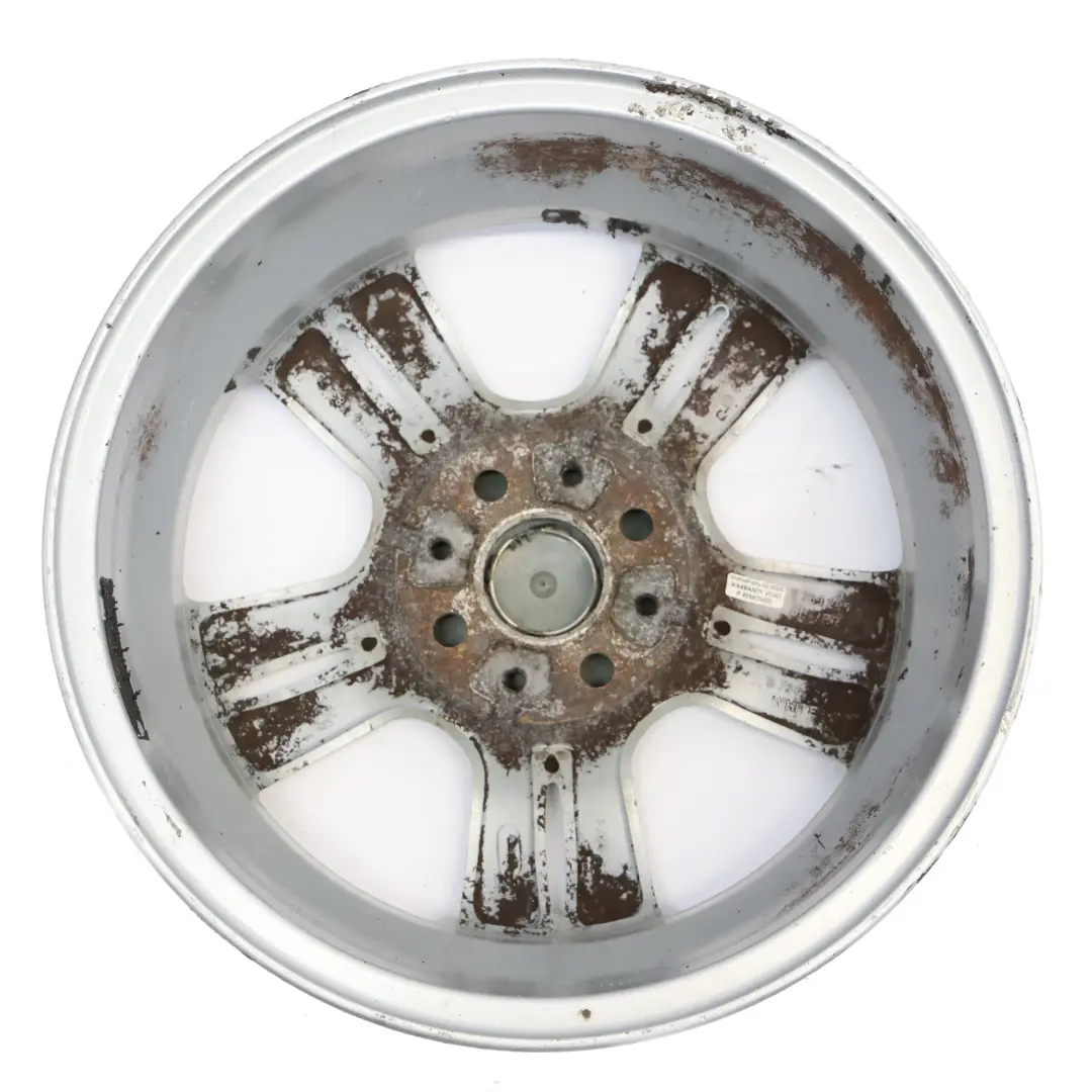 Alloy Rim 15" 5,5J ET:45 5 Star Rocket 93 to Mini Cooper One R50 R52 Silver Wheel with Part number 6763295 Mini Cooper One R50 R52 Silver Wheel Alloy Rim 15" 5,5J ET:45 5 Star Rocket 93 - SKU 6763295-3 - Part number 6763295