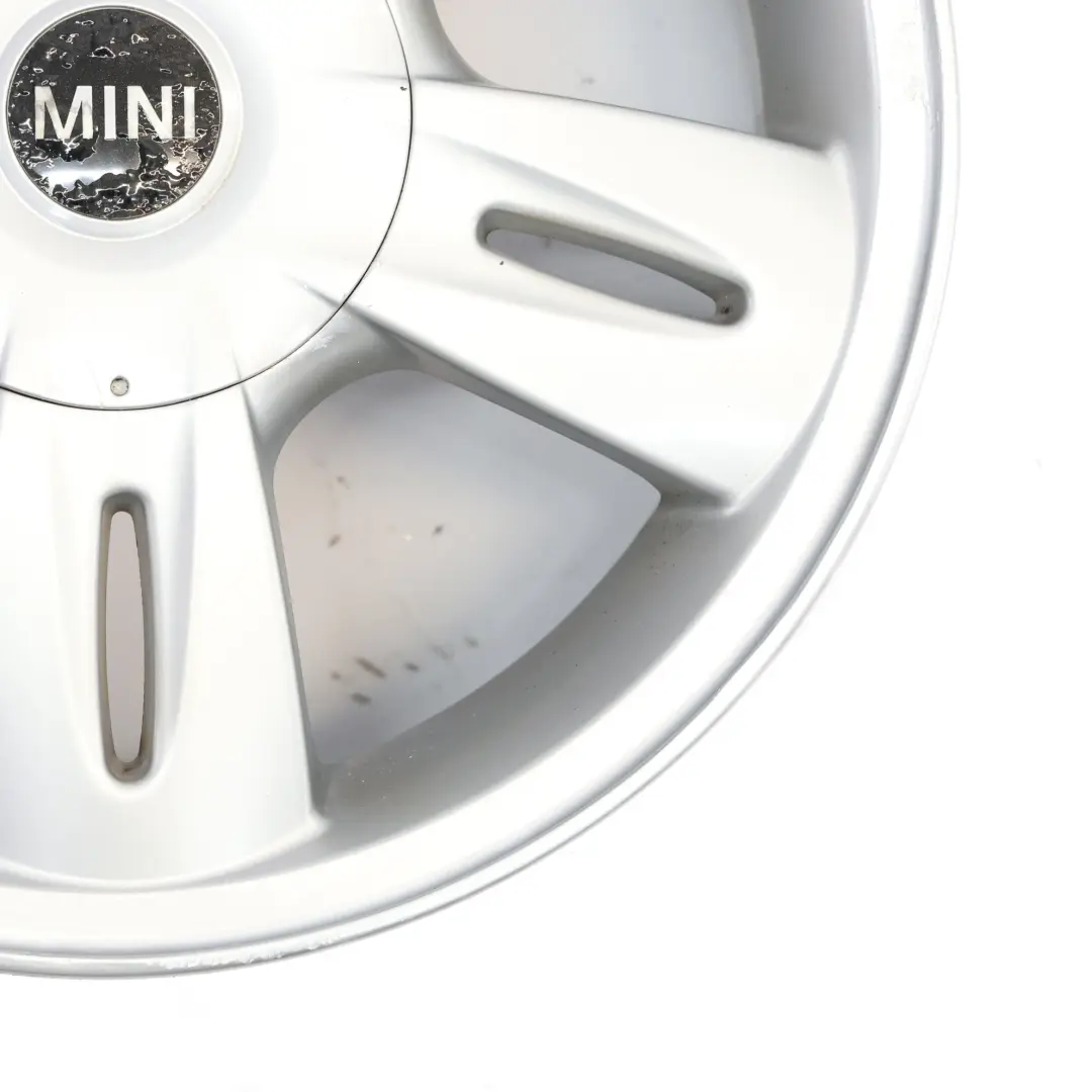 Mini R50 R52 Silberne Leichtmetallfelge 15" 5,5J ET:45 5 Star Rocket 93 - SKU 6763295-3 - Teilenummer 6763295