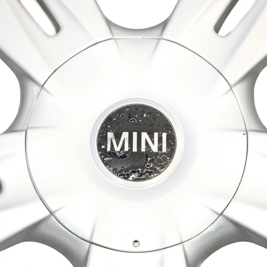 Argento Cerchio in lega 15" 5,5J ET:45 5 Star Rocket 93 per Mini Cooper One R50 R52 con numero di parte 6763295 Mini Cooper One R50 R52 Argento Cerchio in lega 15" 5,5J ET:45 5 Star Rocket 93 - SKU 6763295-3 - Numero di parte 6763295