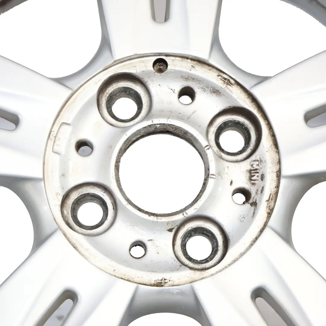 Silberne Leichtmetallfelge 15" 5,5J ET:45 5 Star Rocket 93 für Mini R50 R52 mit Teilenummer 6763295 Mini R50 R52 Silberne Leichtmetallfelge 15" 5,5J ET:45 5 Star Rocket 93 - SKU 6763295-3 - Teilenummer 6763295