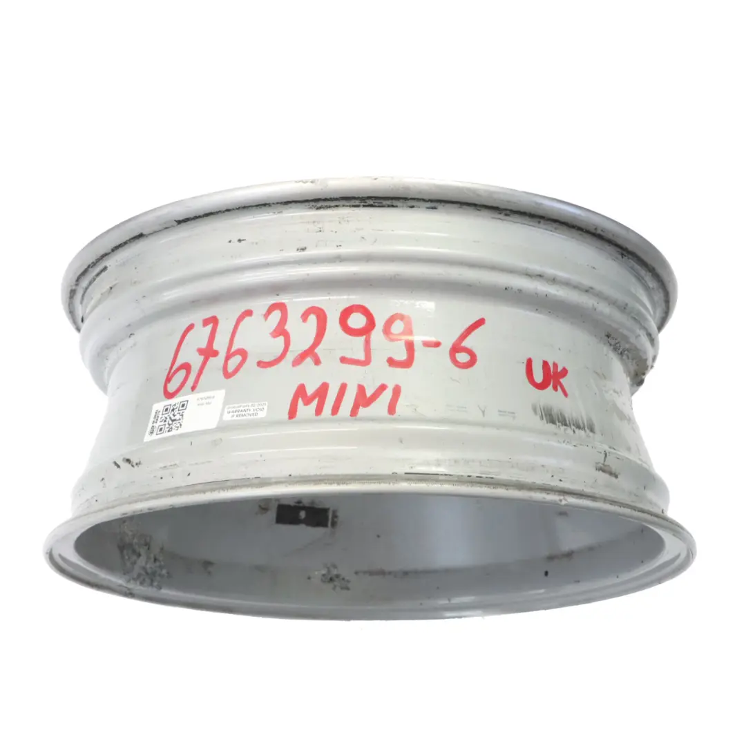 Alloy Rim 17" ET:48 7J 5-Star 91 to Mini Cooper R50 R52 R53 Silver Wheel with Part number 6763299 Mini Cooper R50 R52 R53 Silver Wheel Alloy Rim 17" ET:48 7J 5-Star 91 - SKU 6763299-6 - Part number 6763299