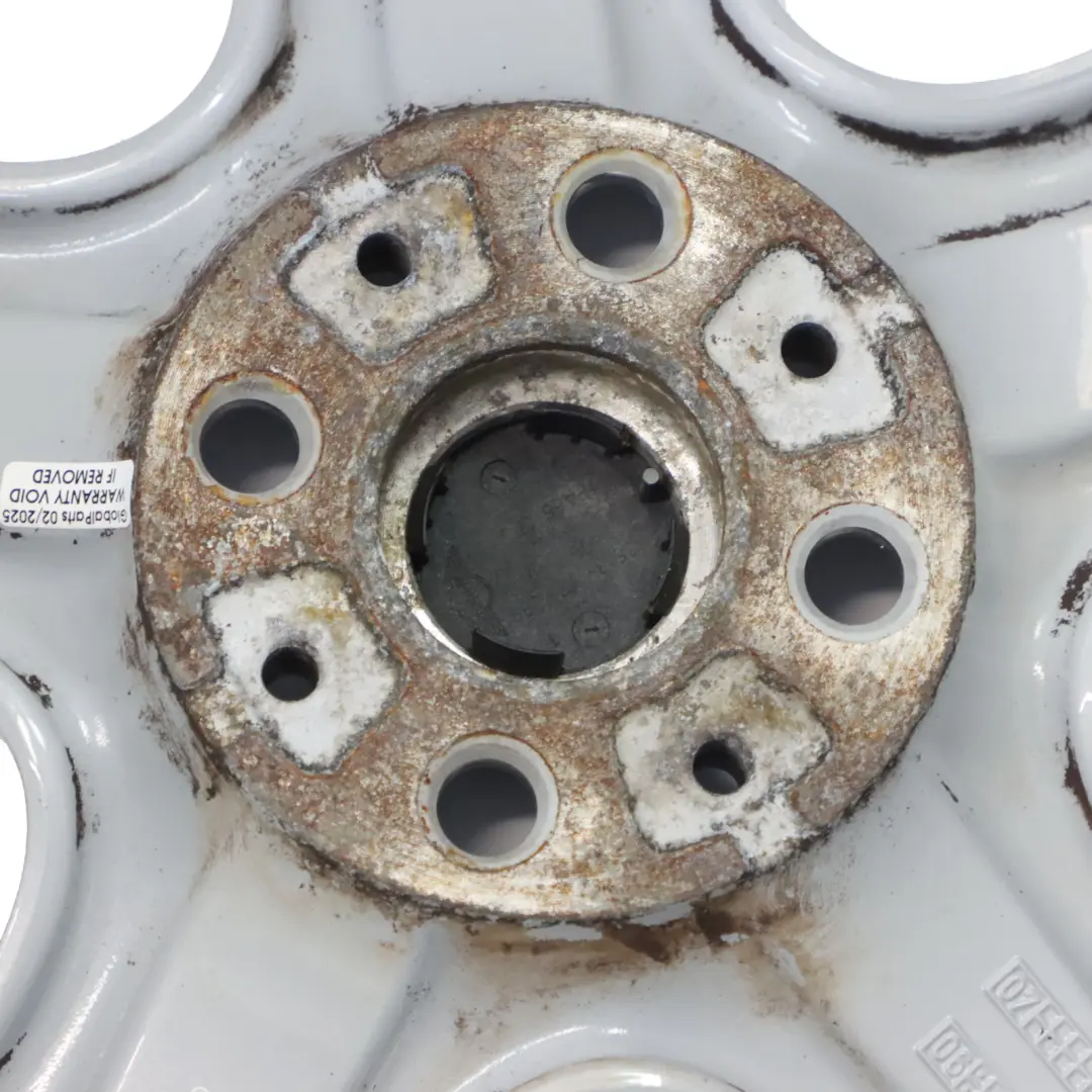 Alloy Rim 17" ET:48 7J 5-Star 91 to Mini Cooper R50 R52 R53 Silver Wheel with Part number 6763299 Mini Cooper R50 R52 R53 Silver Wheel Alloy Rim 17" ET:48 7J 5-Star 91 - SKU 6763299-6 - Part number 6763299