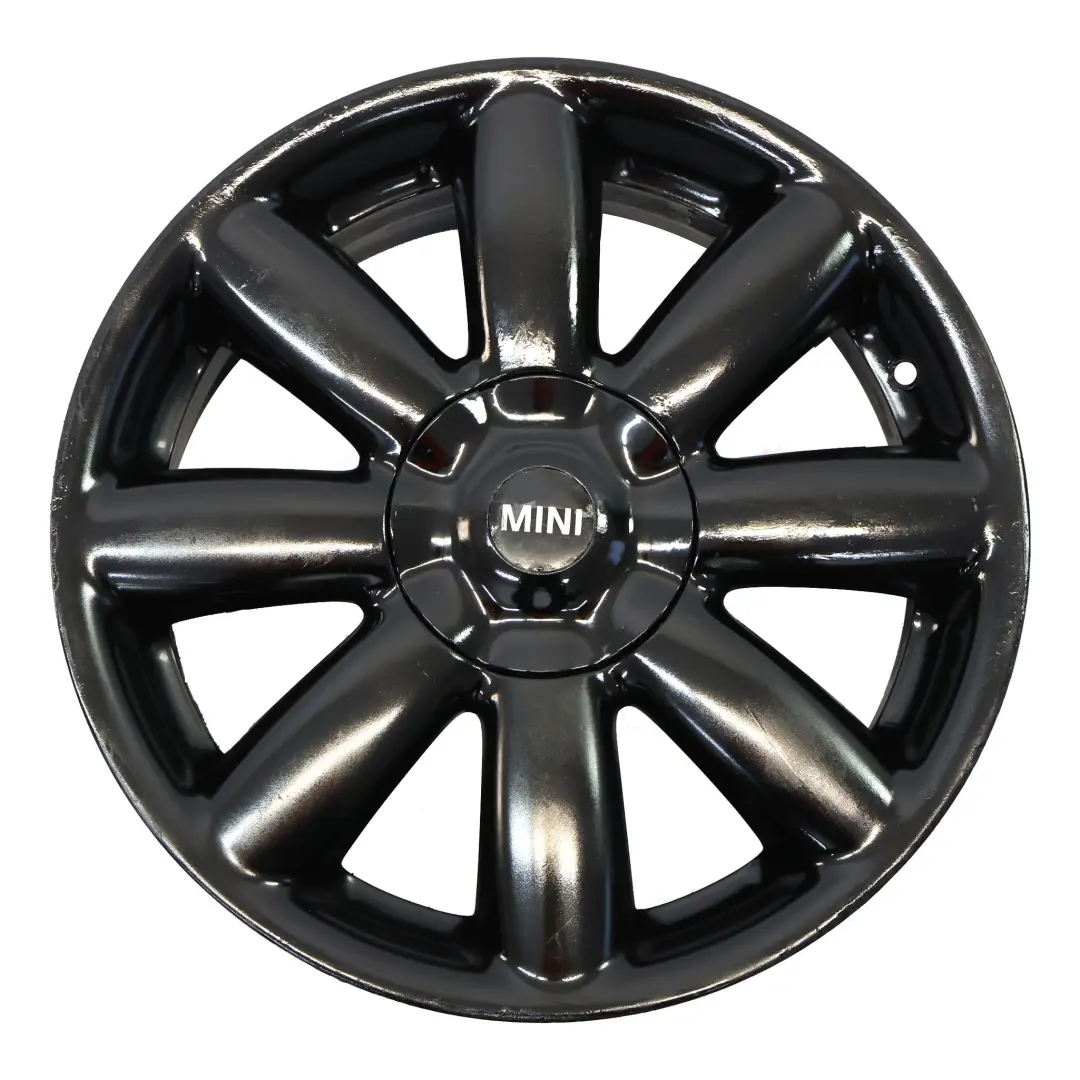 Mini Cooper R50 R55 R56 R57 Cerchio in lega nero 17" 7J ET:48 Corona Raggi 104 - SKU 6769411-10 - Numero di parte 6769411