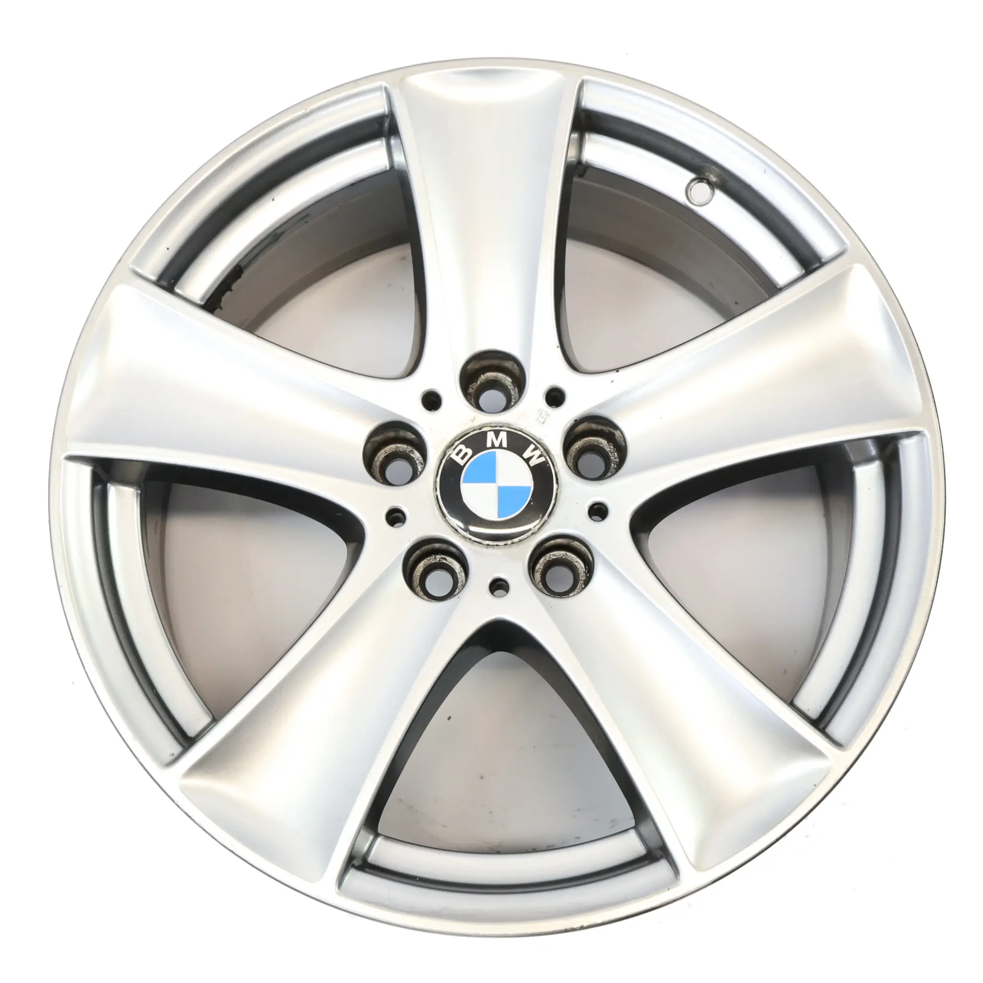 BMW X5 E70 Silberne Alufelge 18" ET:46 8.5J Sternspeiche 209 6770200
